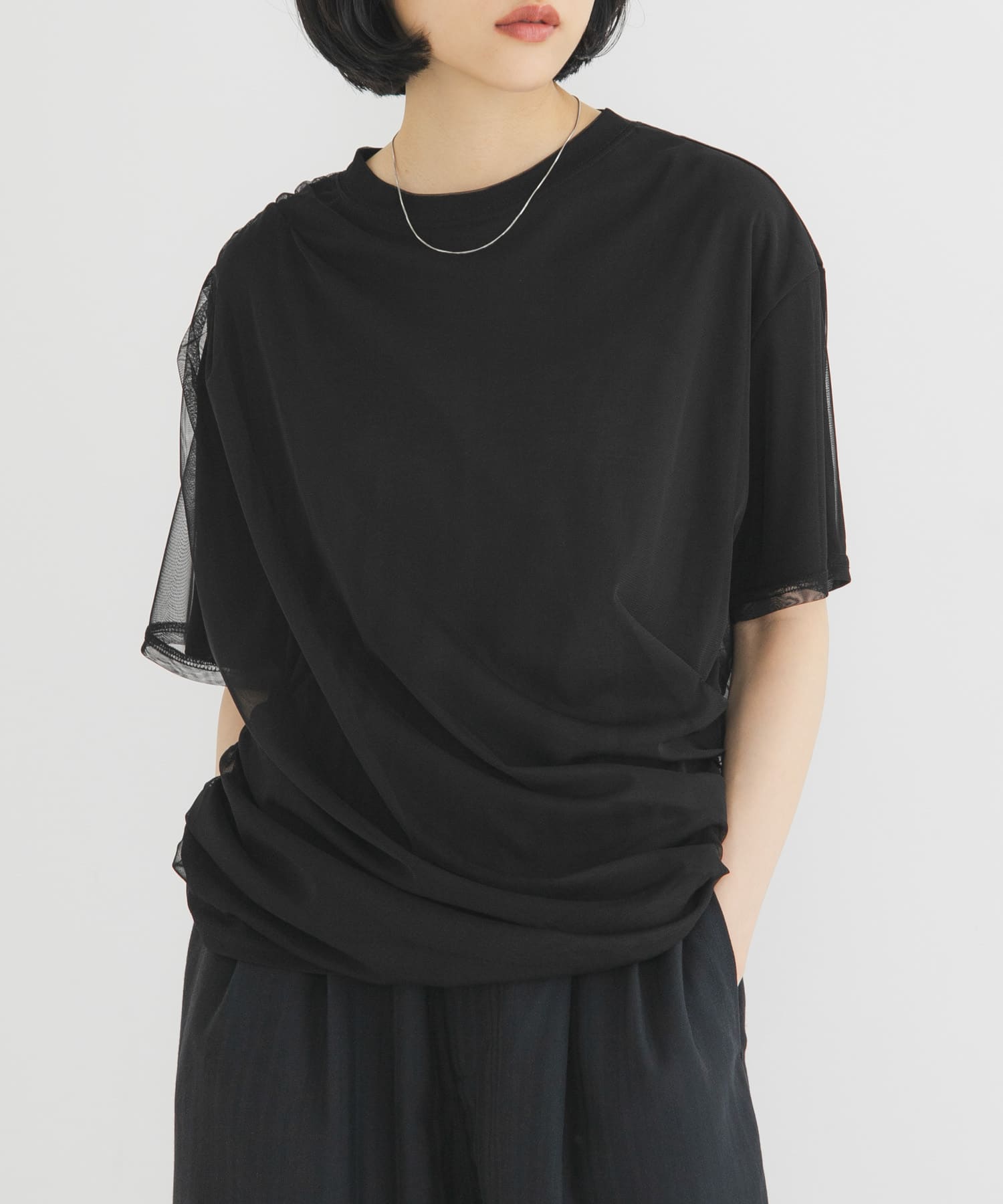 シアーレイヤードTEE