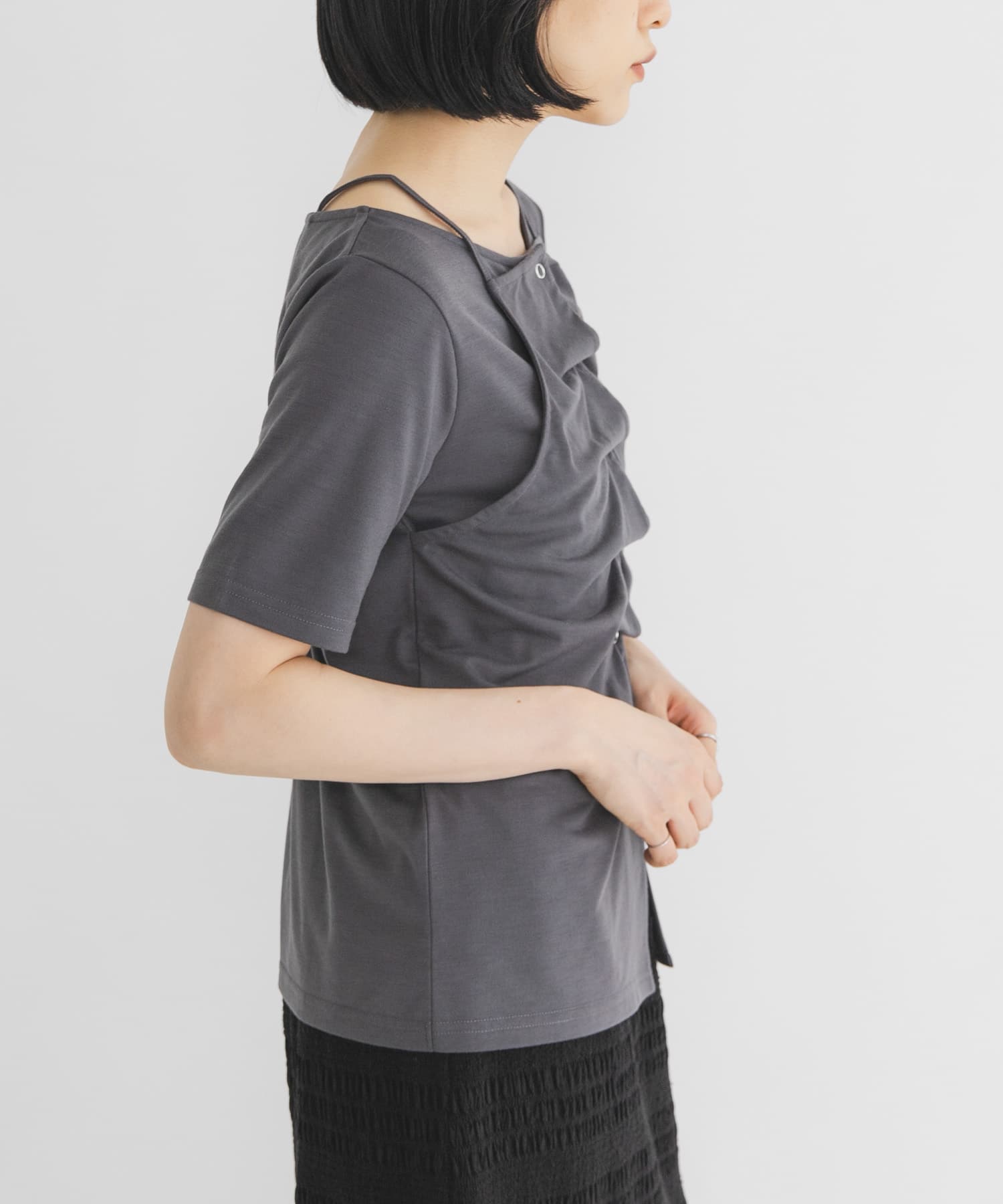 身長 : 160cm サイズ : one