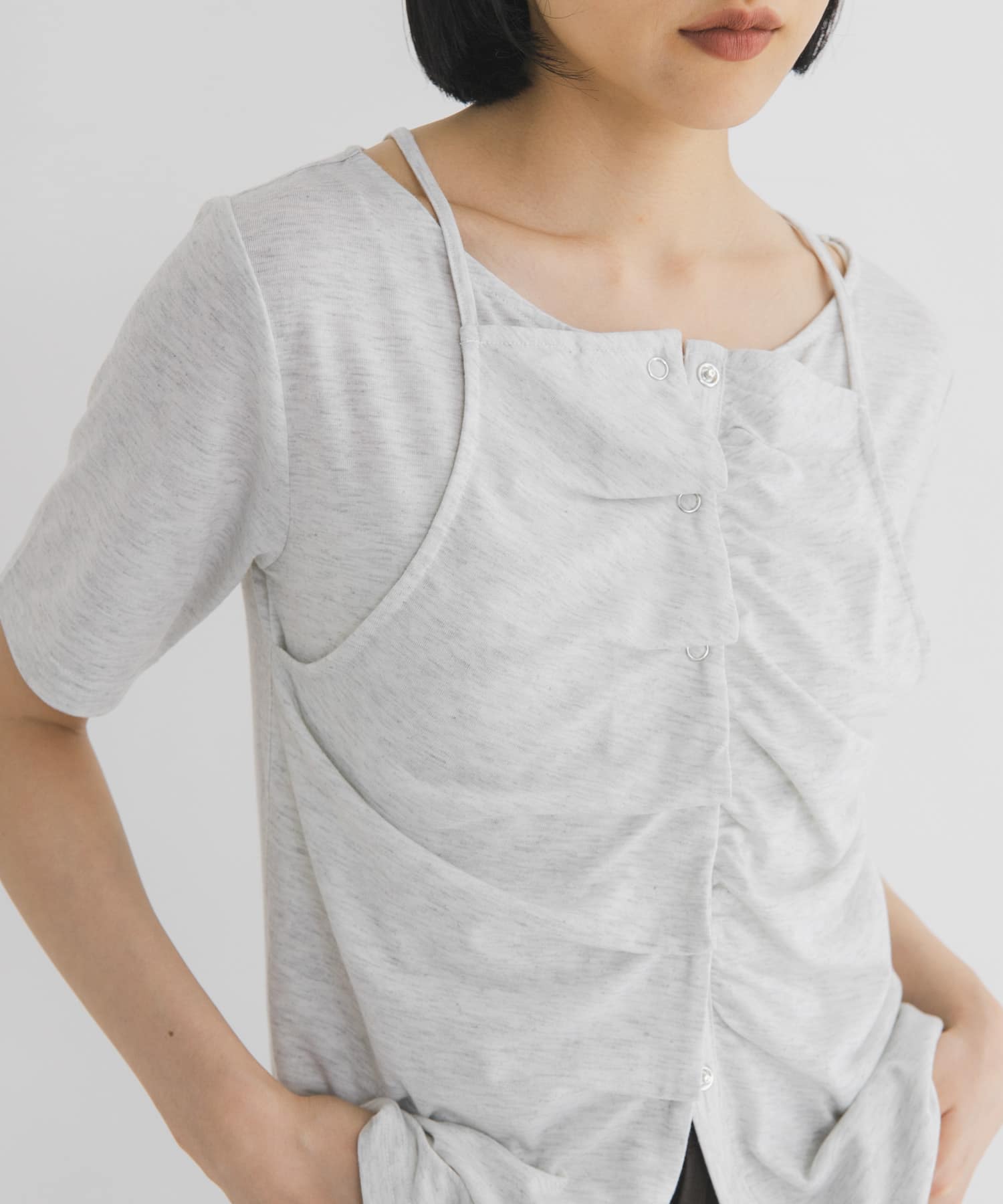 身長 : 160cm サイズ : one