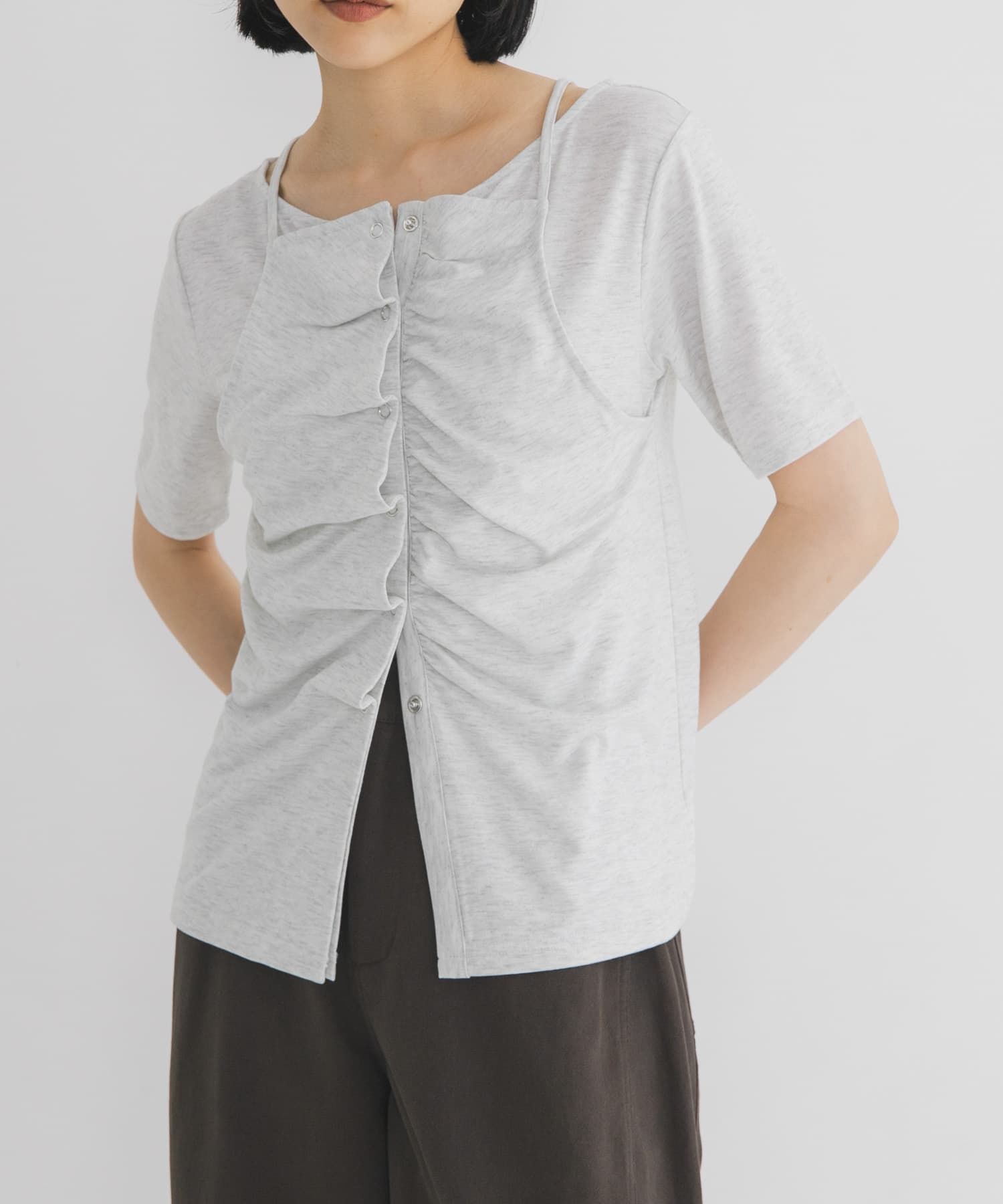 身長 : 160cm サイズ : one