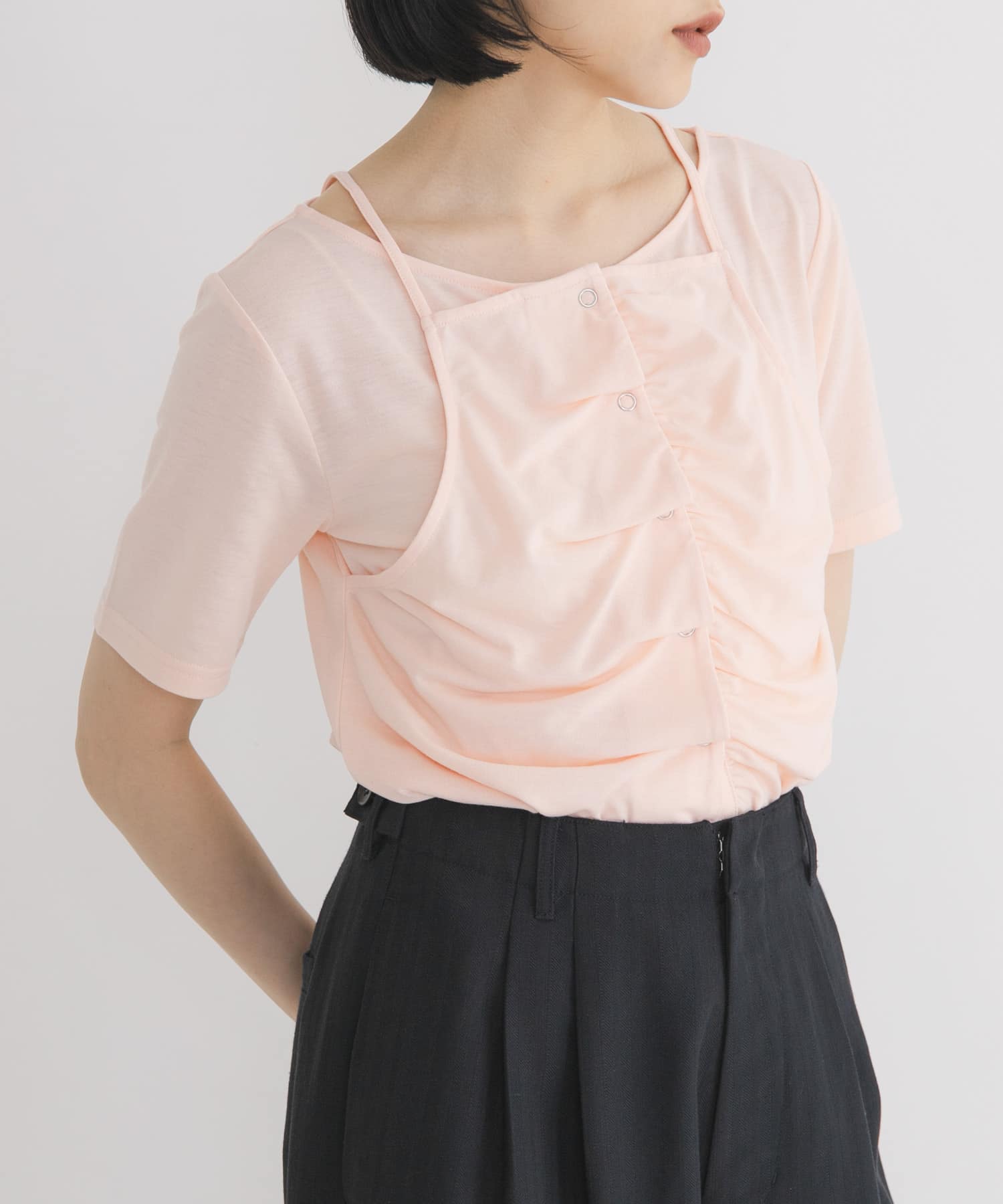 身長 : 160cm サイズ : one