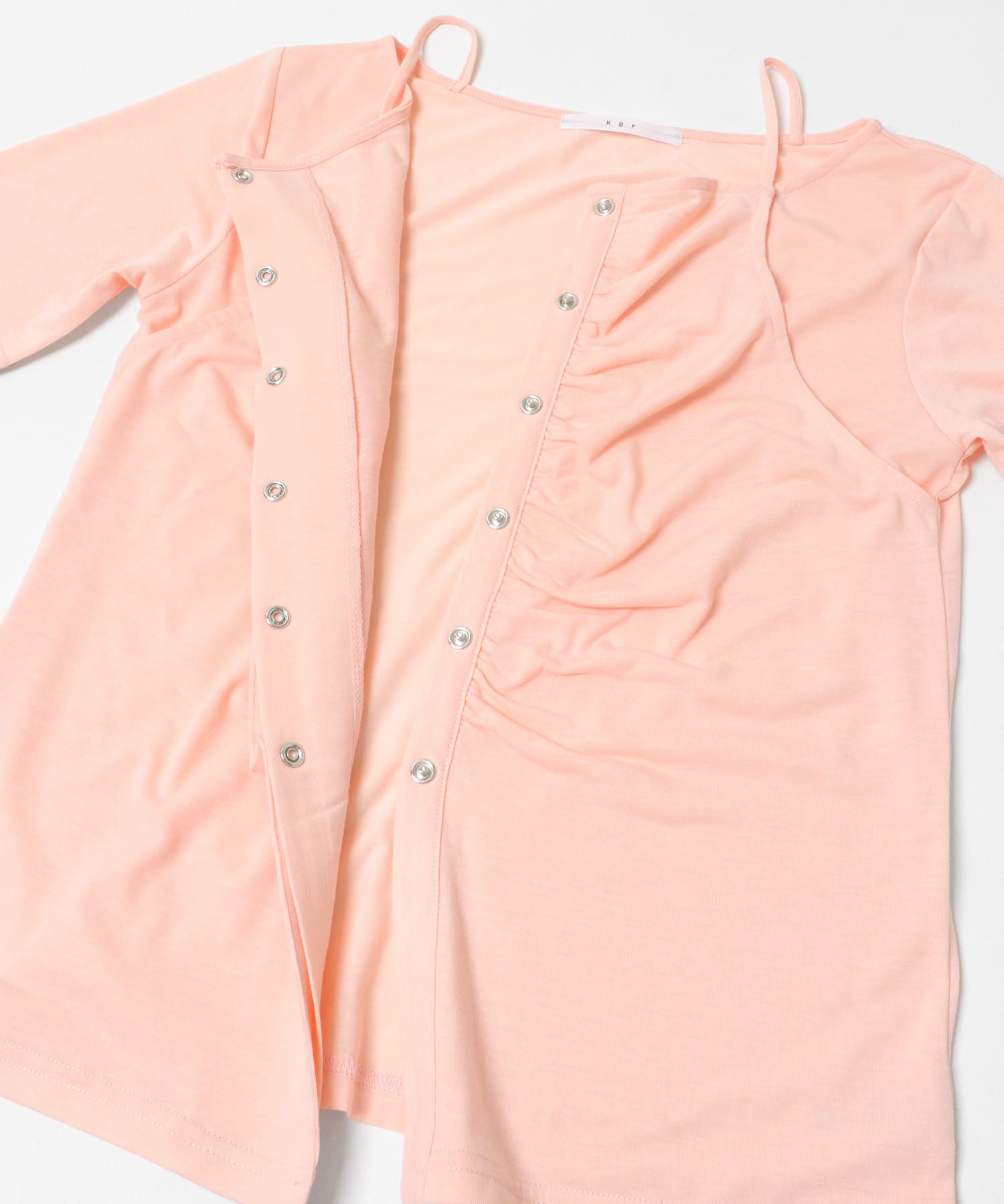 アシメタックレイヤードTEE PINK One