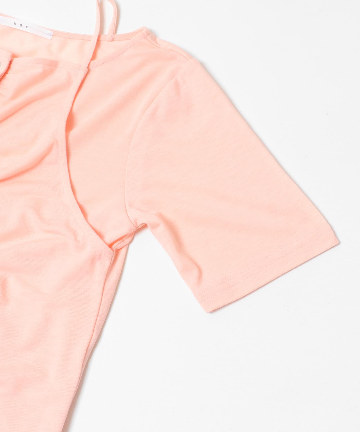 アシメタックレイヤードTEE PINK One