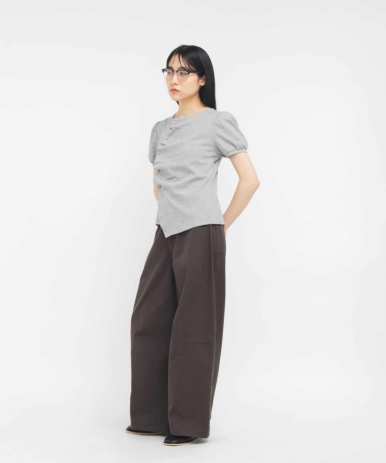 身長：160cm サイズ：one