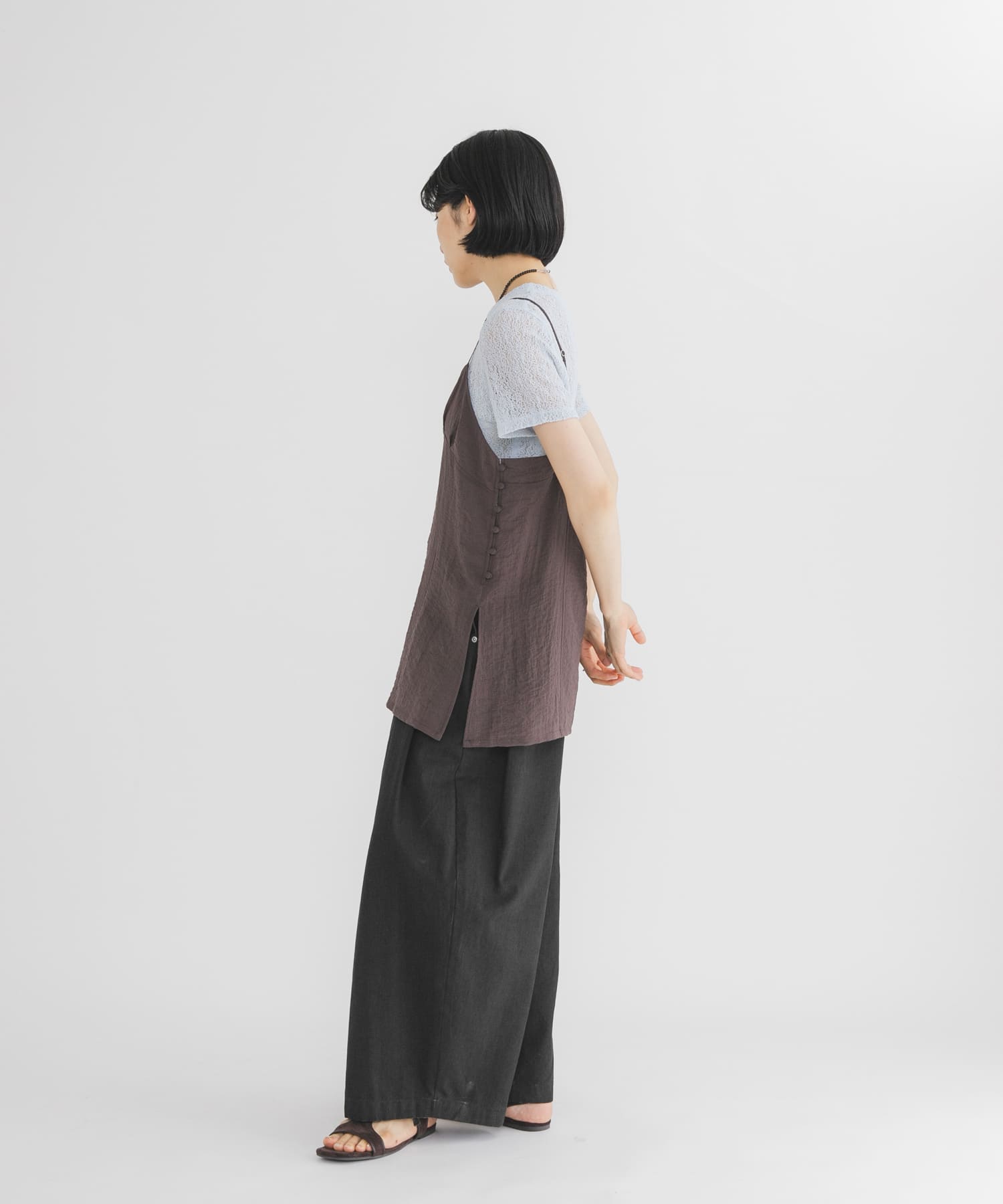 身長：160cm サイズ：one