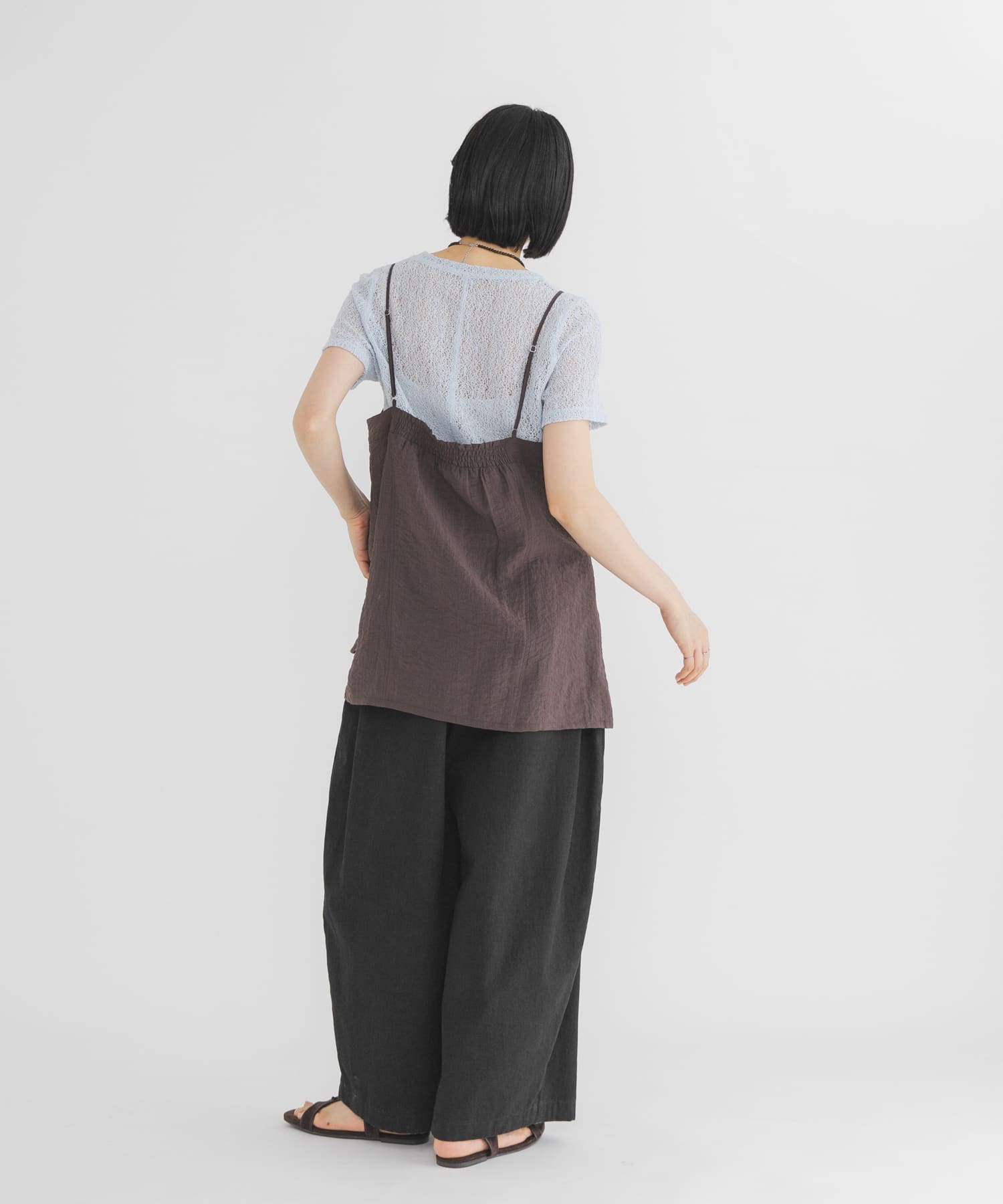 身長：160cm サイズ：one