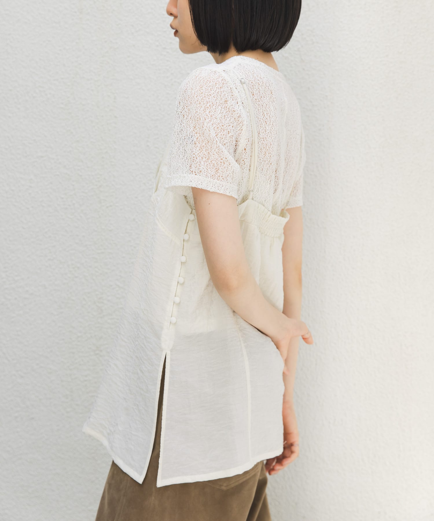 身長：160cm サイズ：one