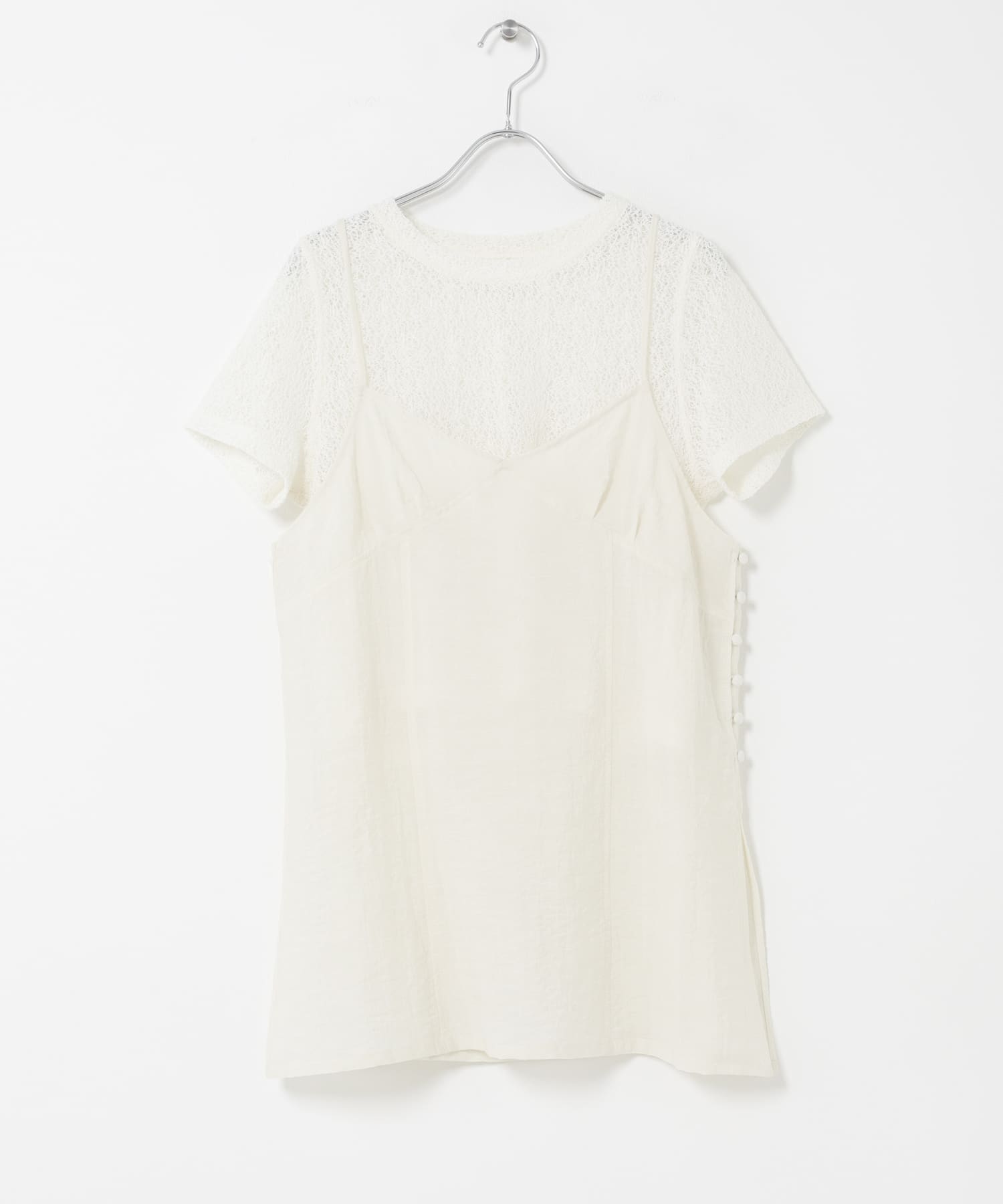キャミビスチェSETトップス IVORY One