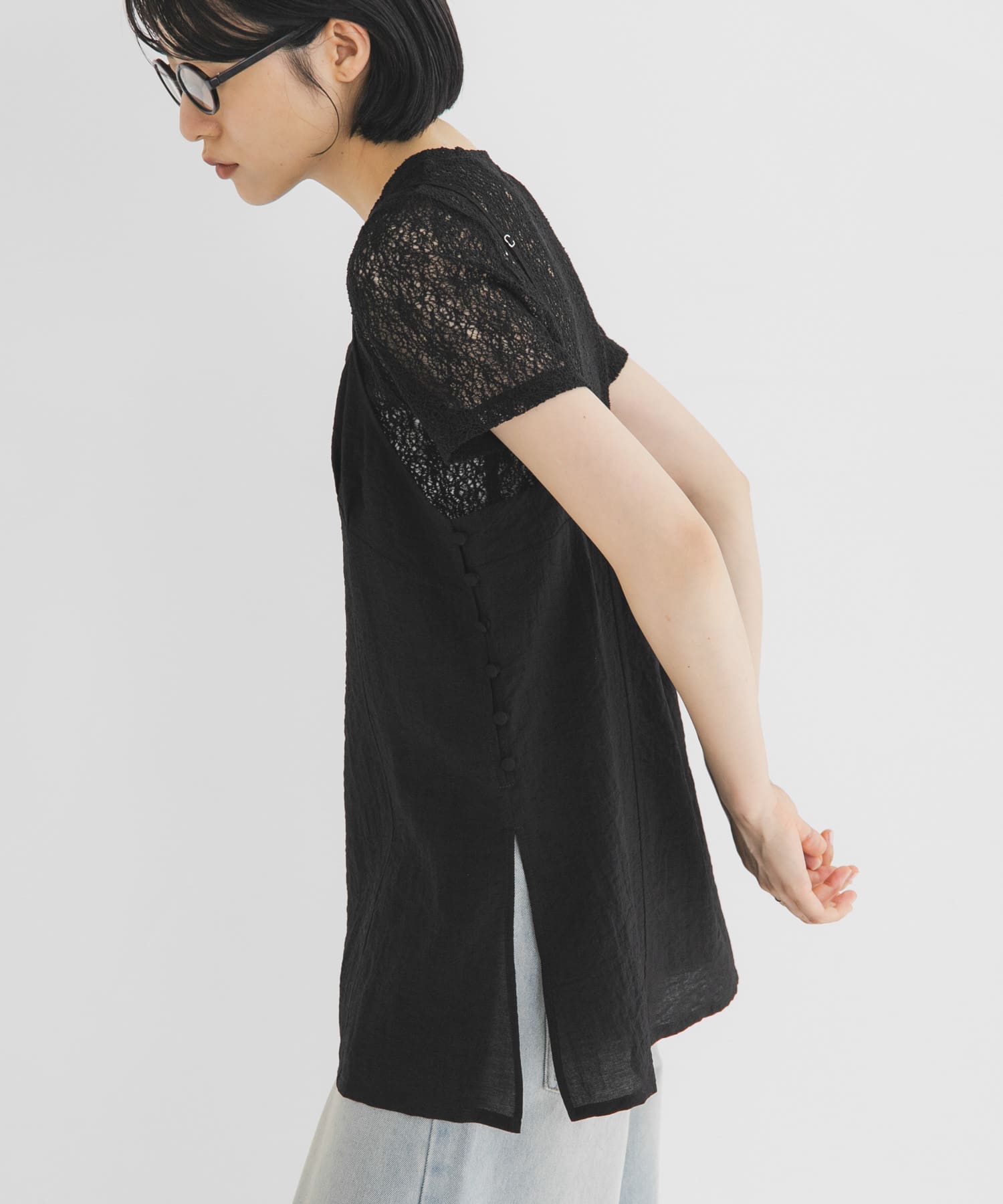 身長：160cm サイズ：one