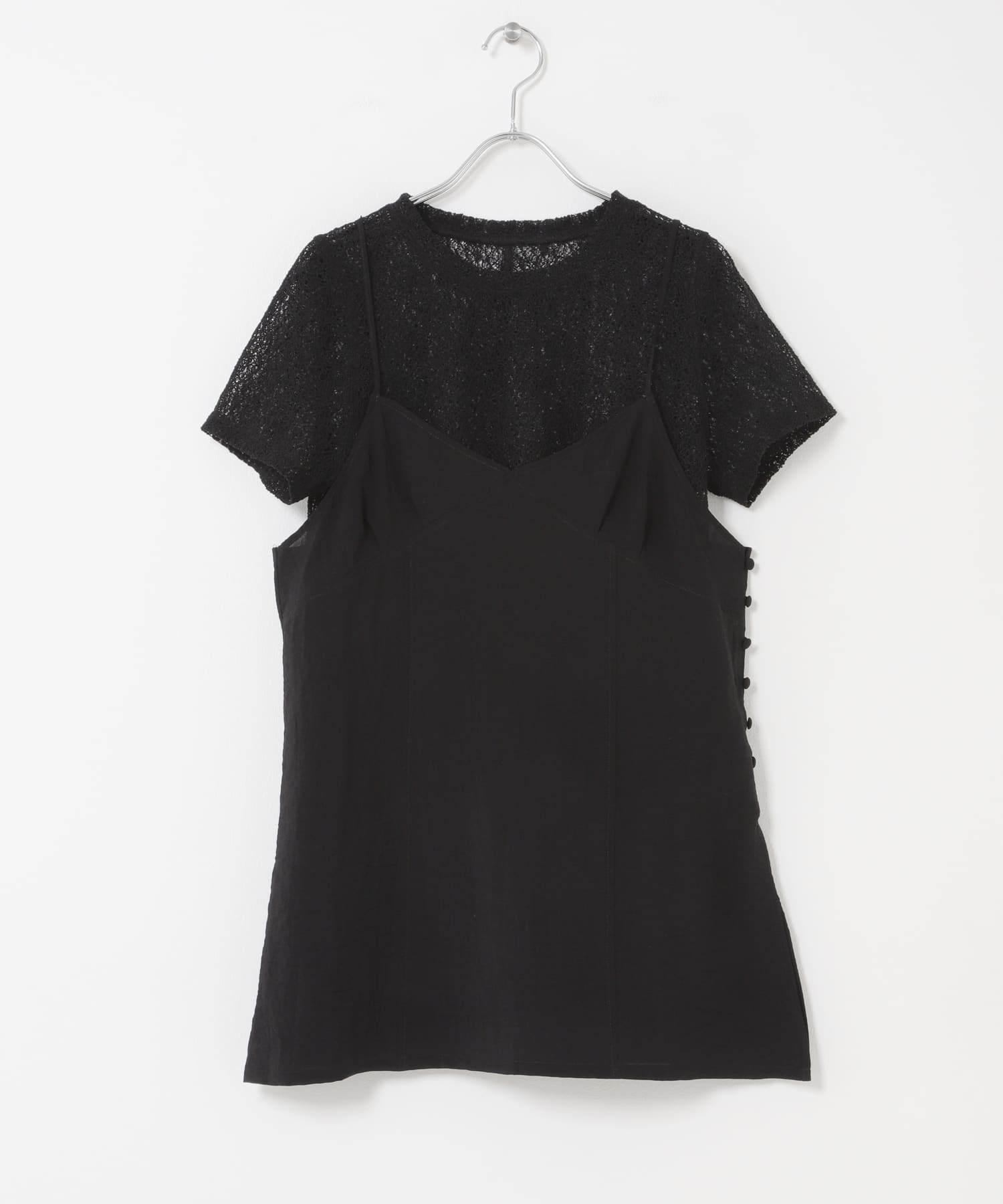 キャミビスチェSETトップス BLACK One