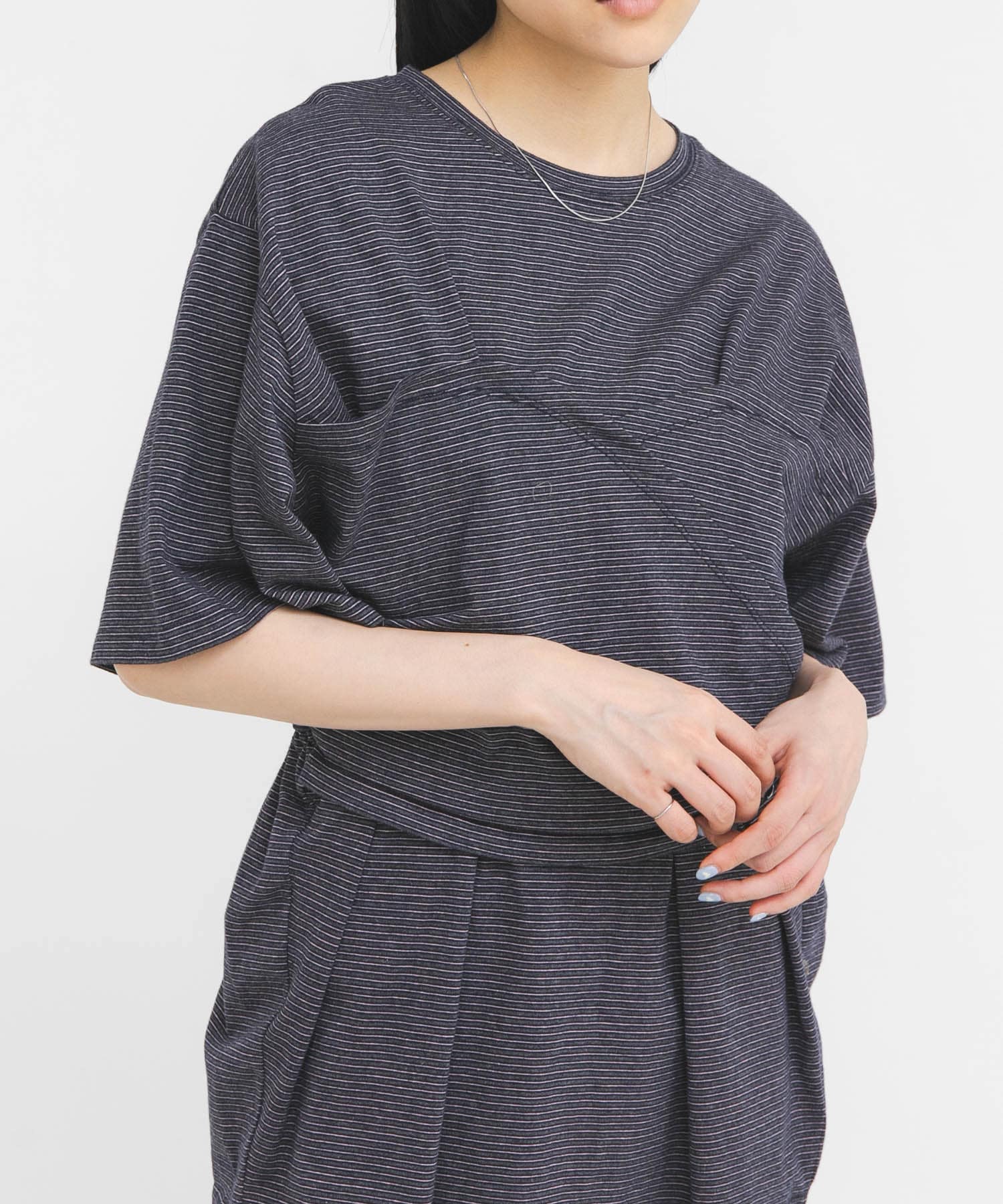 身長：160cm サイズ：one