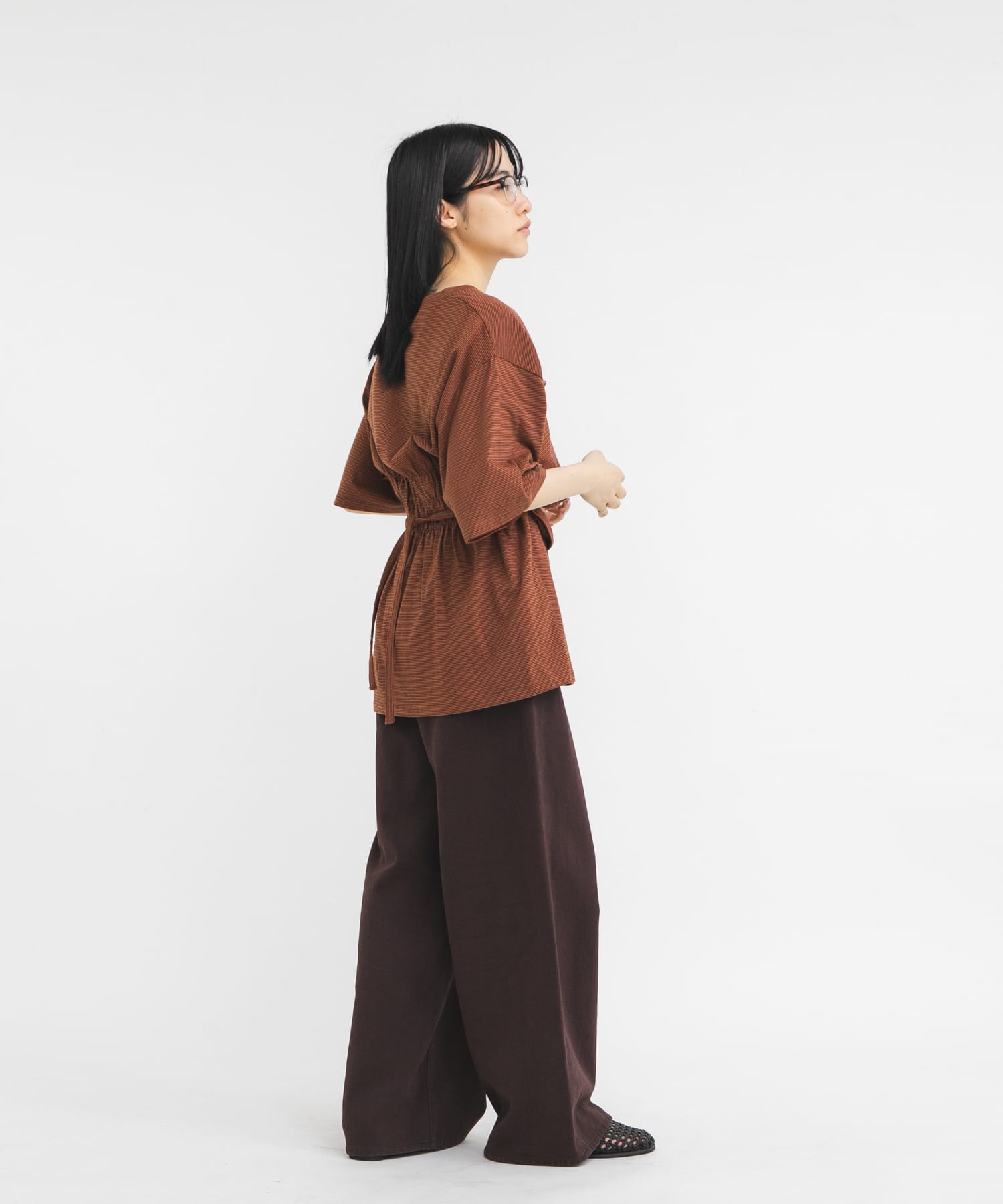 身長：160cm サイズ：one