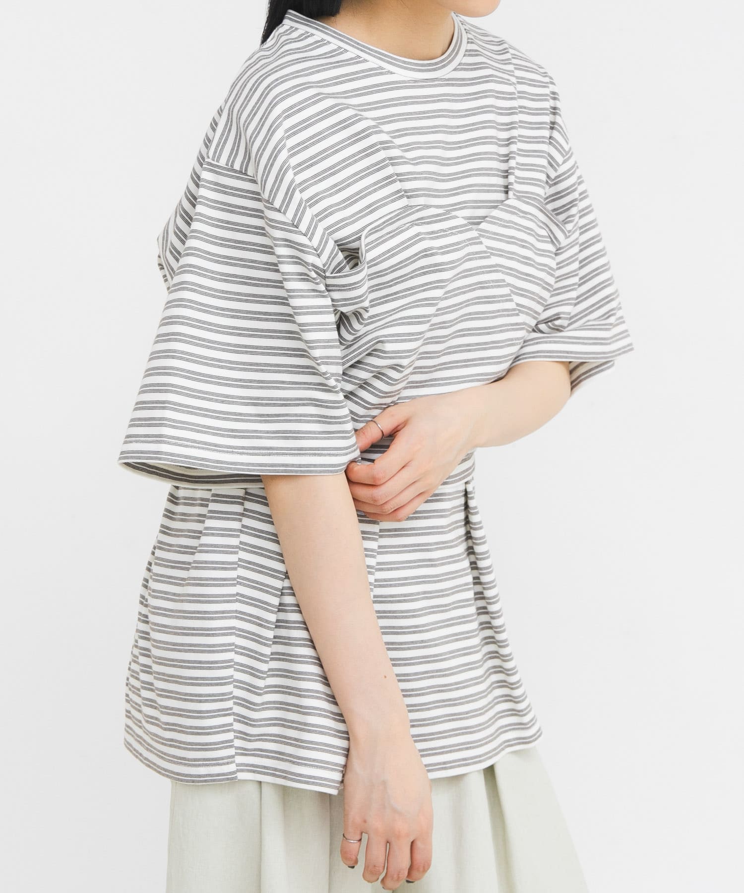 身長：160cm サイズ：one