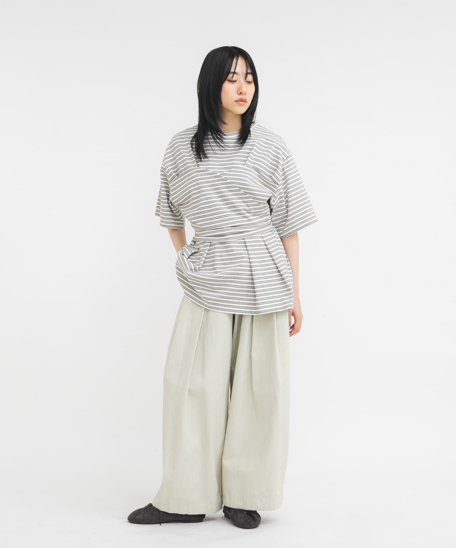 身長：160cm サイズ：one