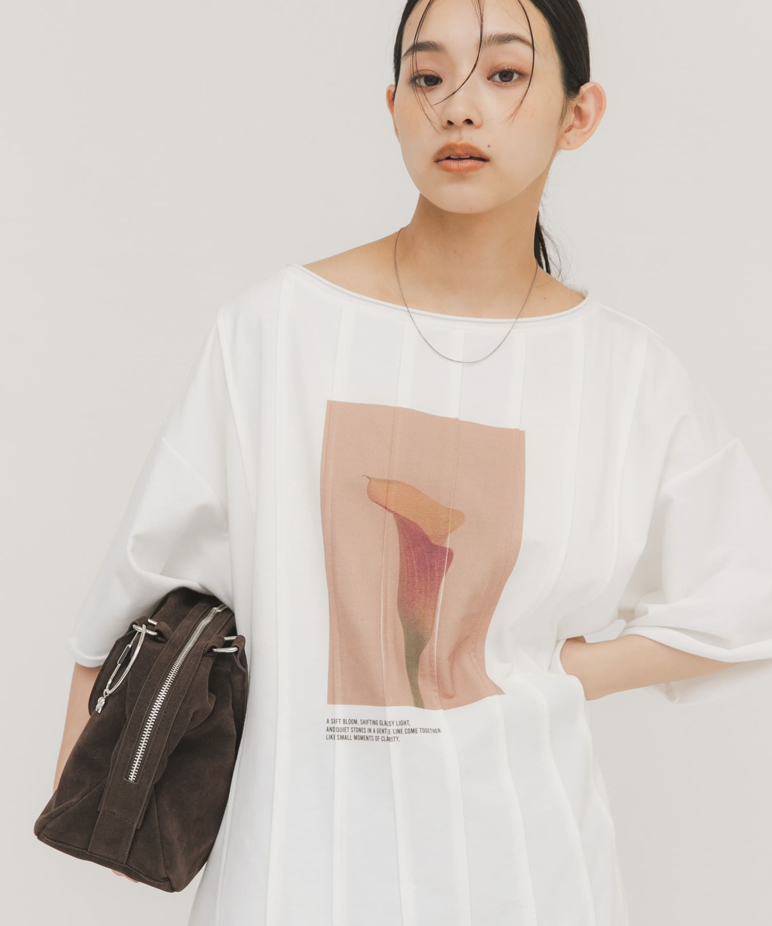 身長：163cm サイズ：one