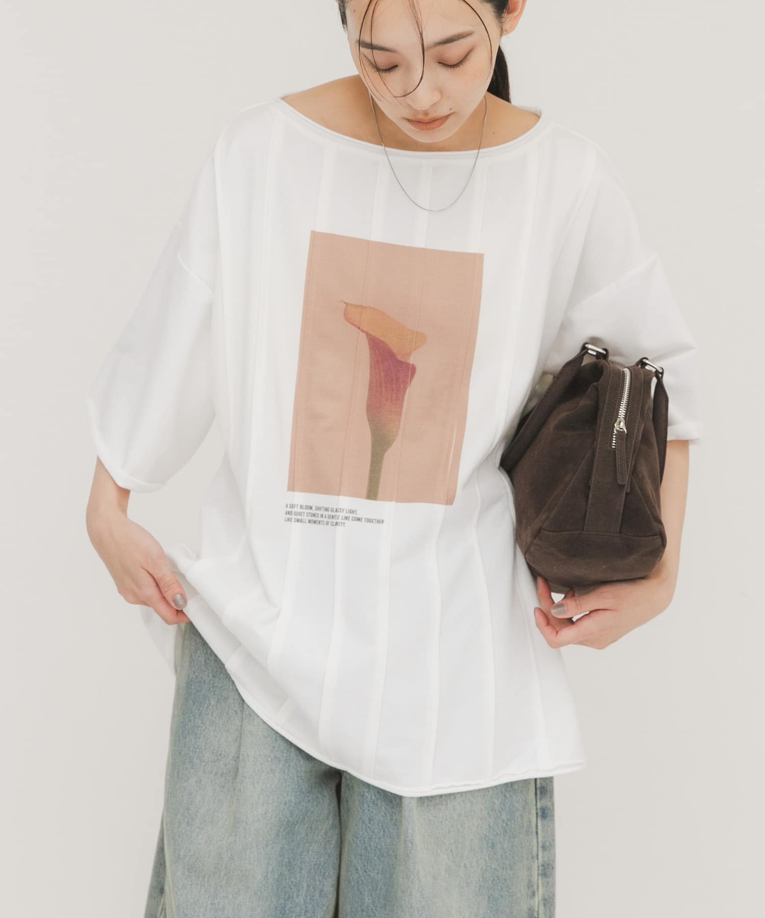 身長：163cm サイズ：one