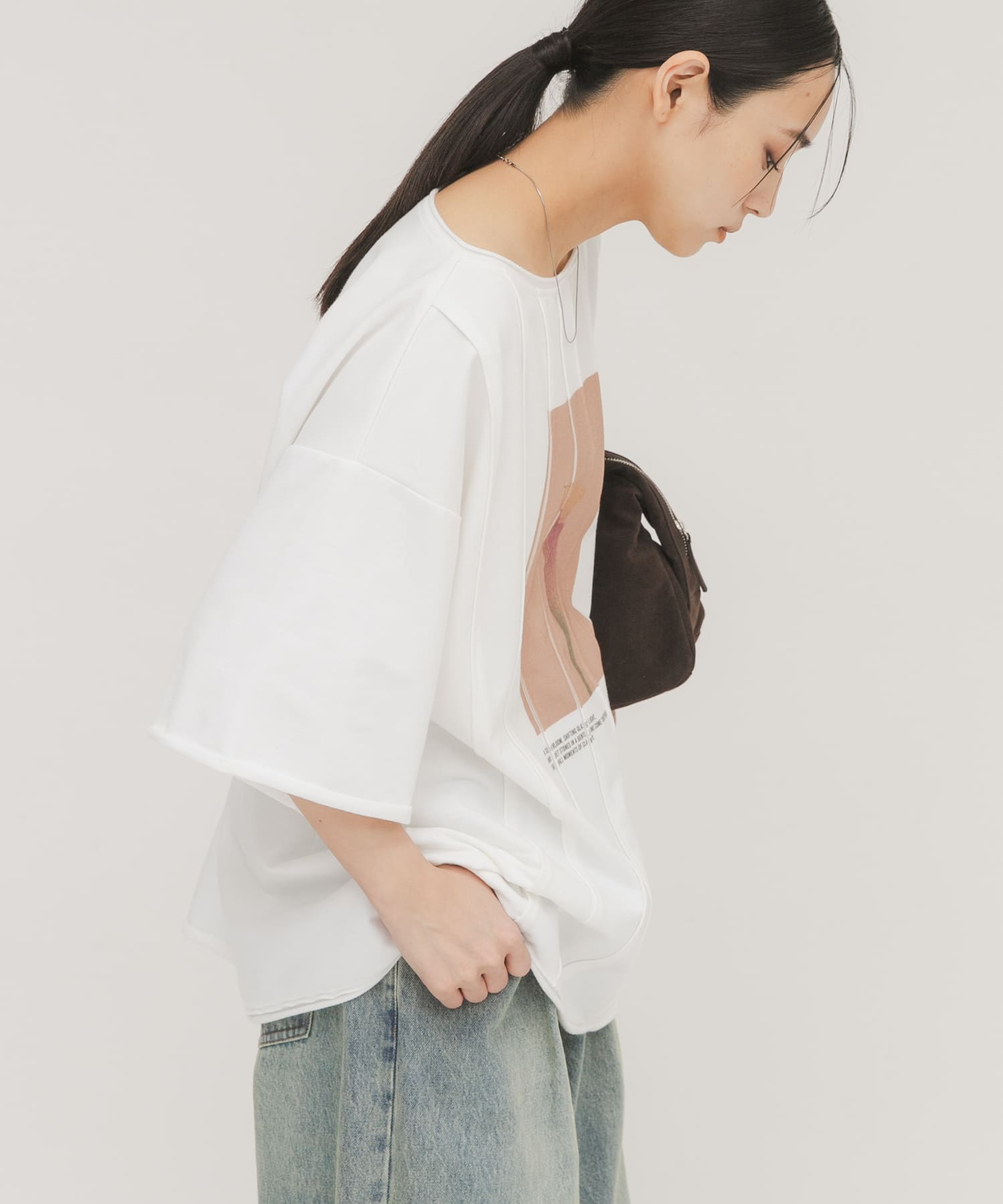 身長：163cm サイズ：one