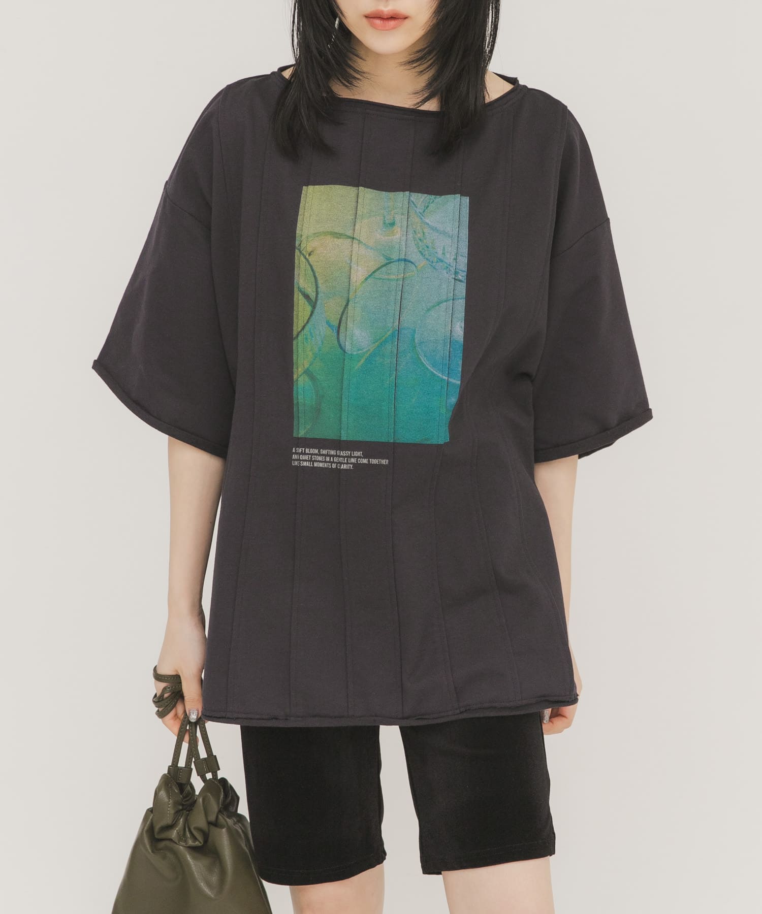 身長：160cm サイズ：one