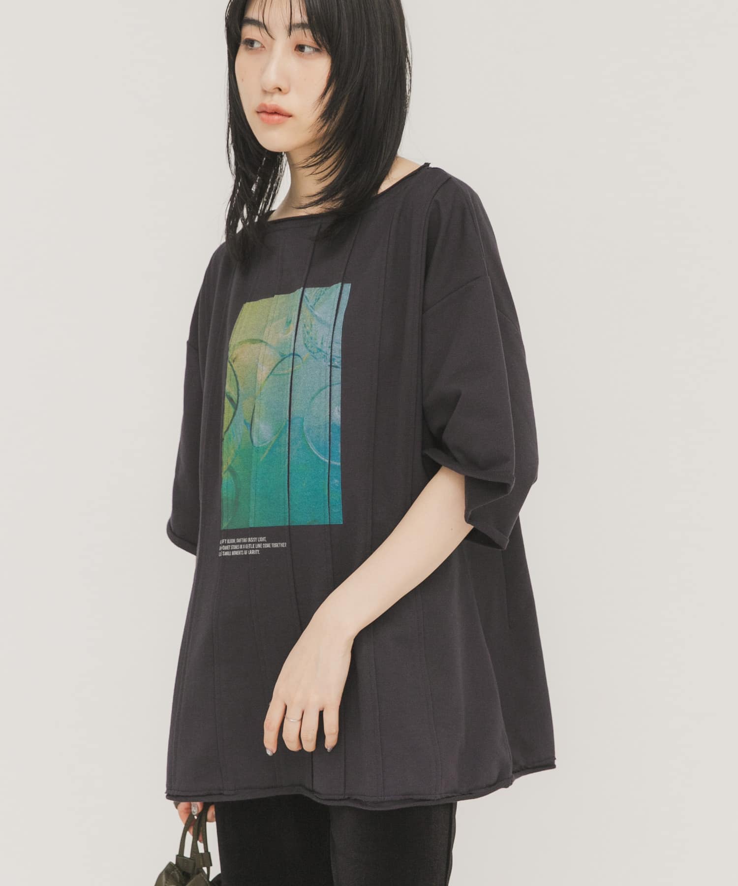 身長：160cm サイズ：one