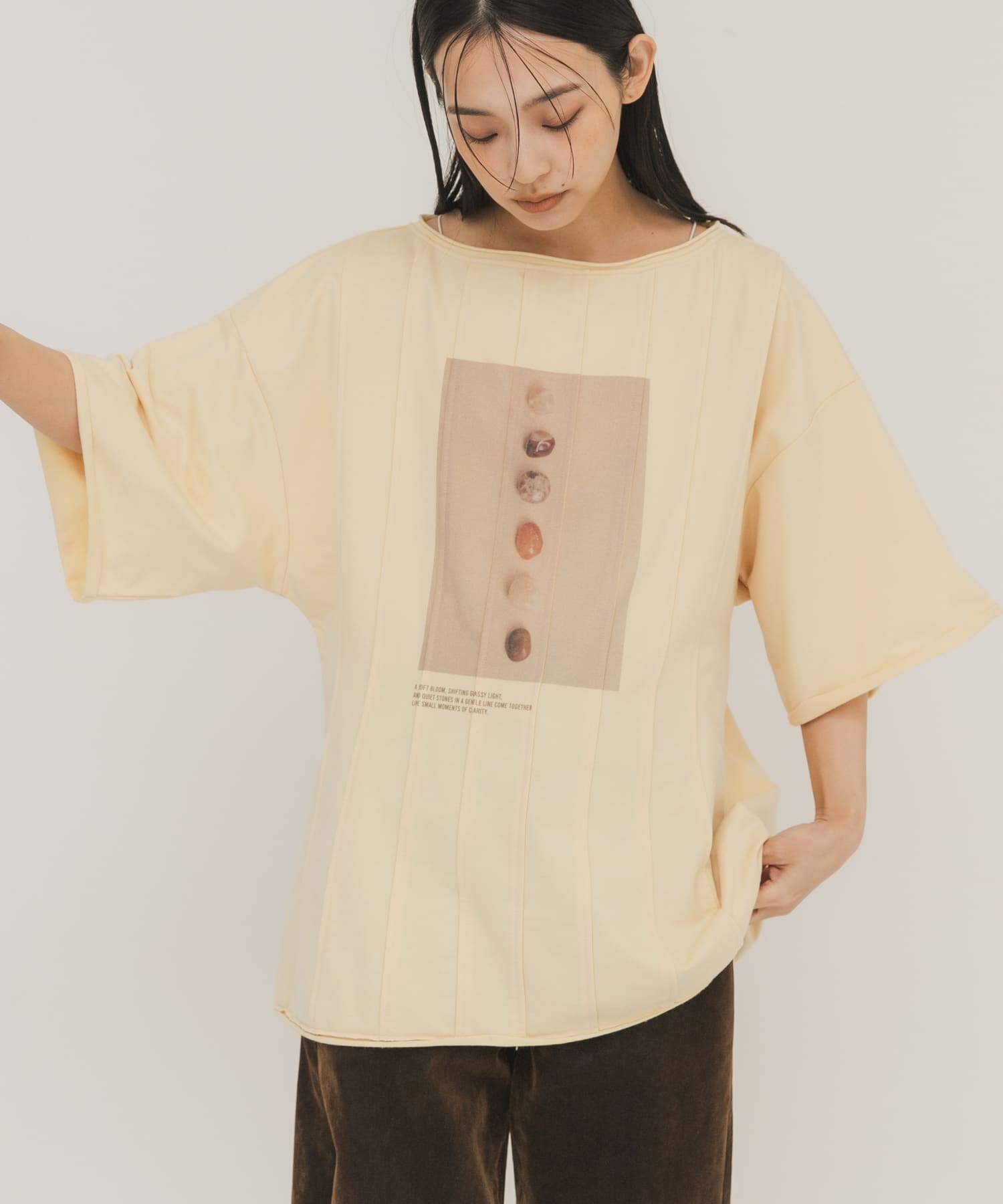 身長：163cm サイズ：one