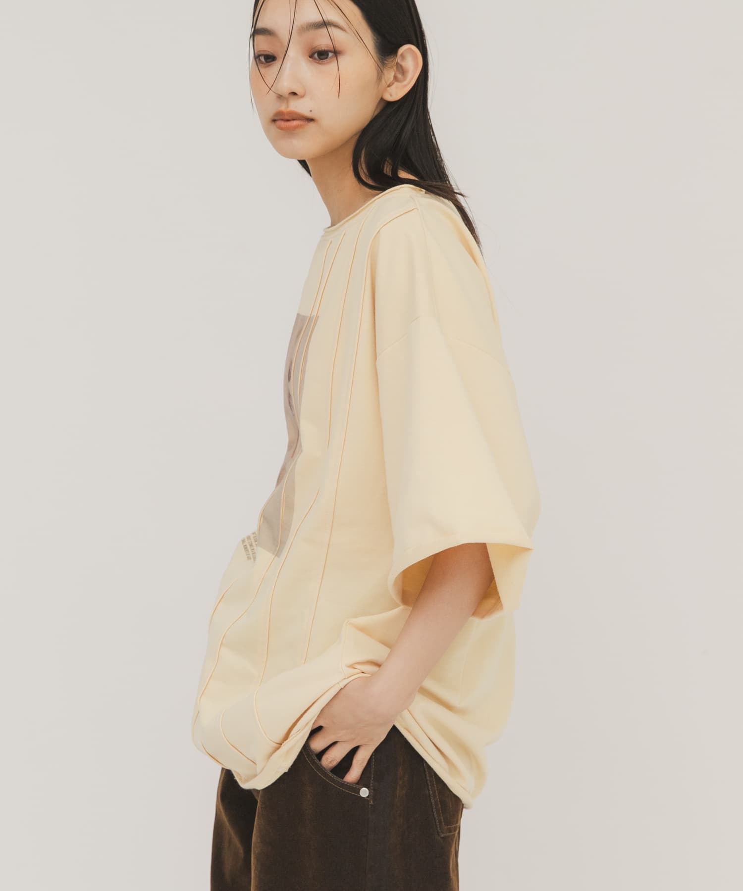 身長：163cm サイズ：one