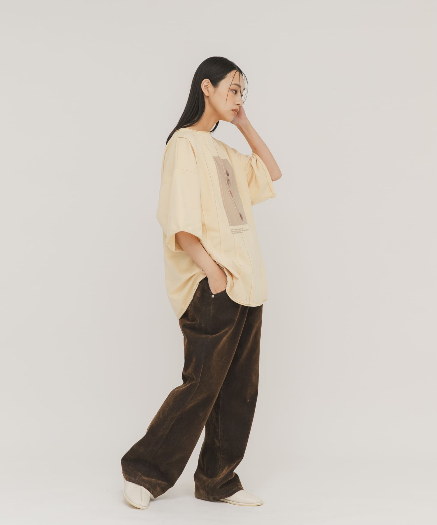 身長：163cm サイズ：one