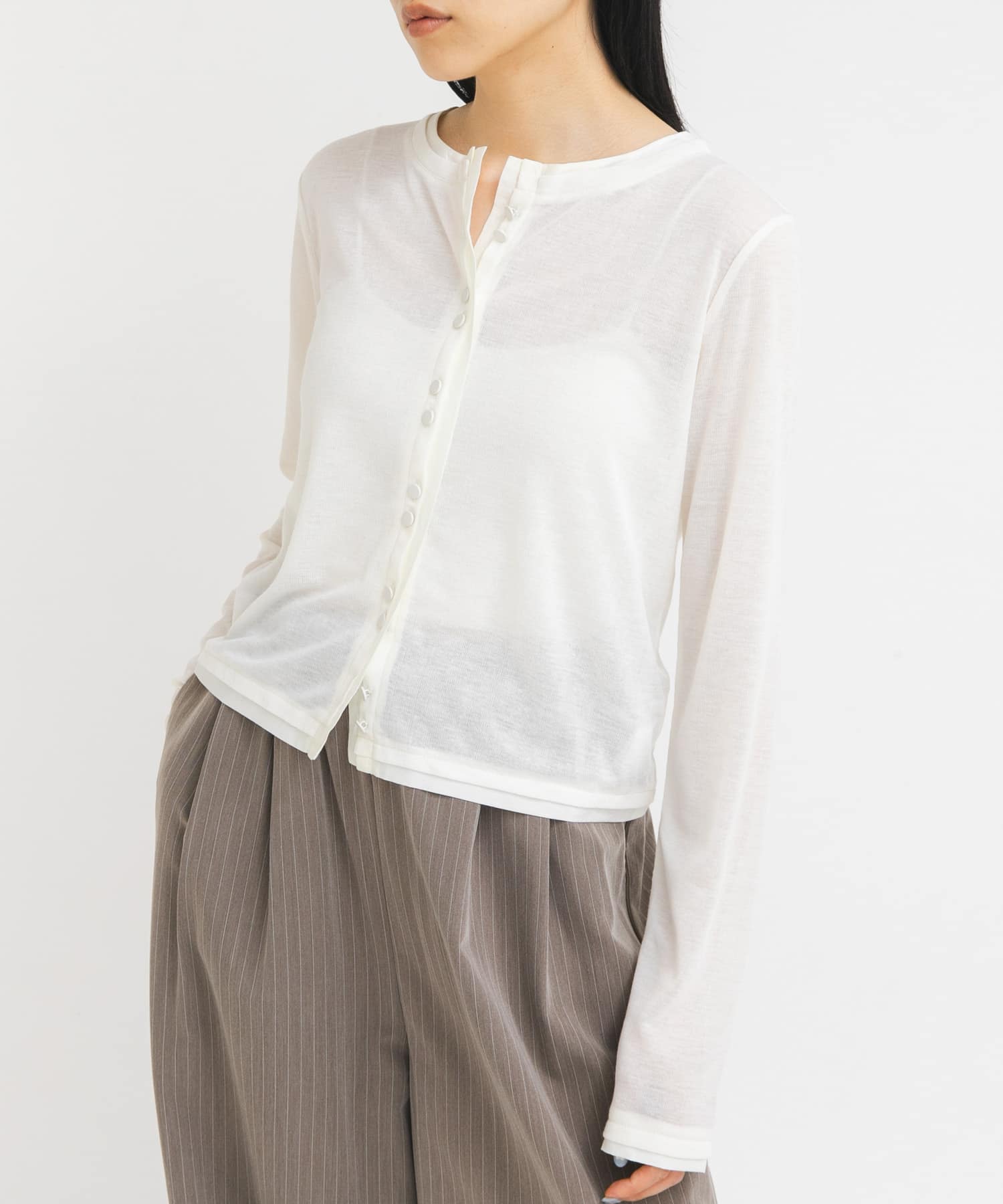 身長 : 160cm サイズ : one