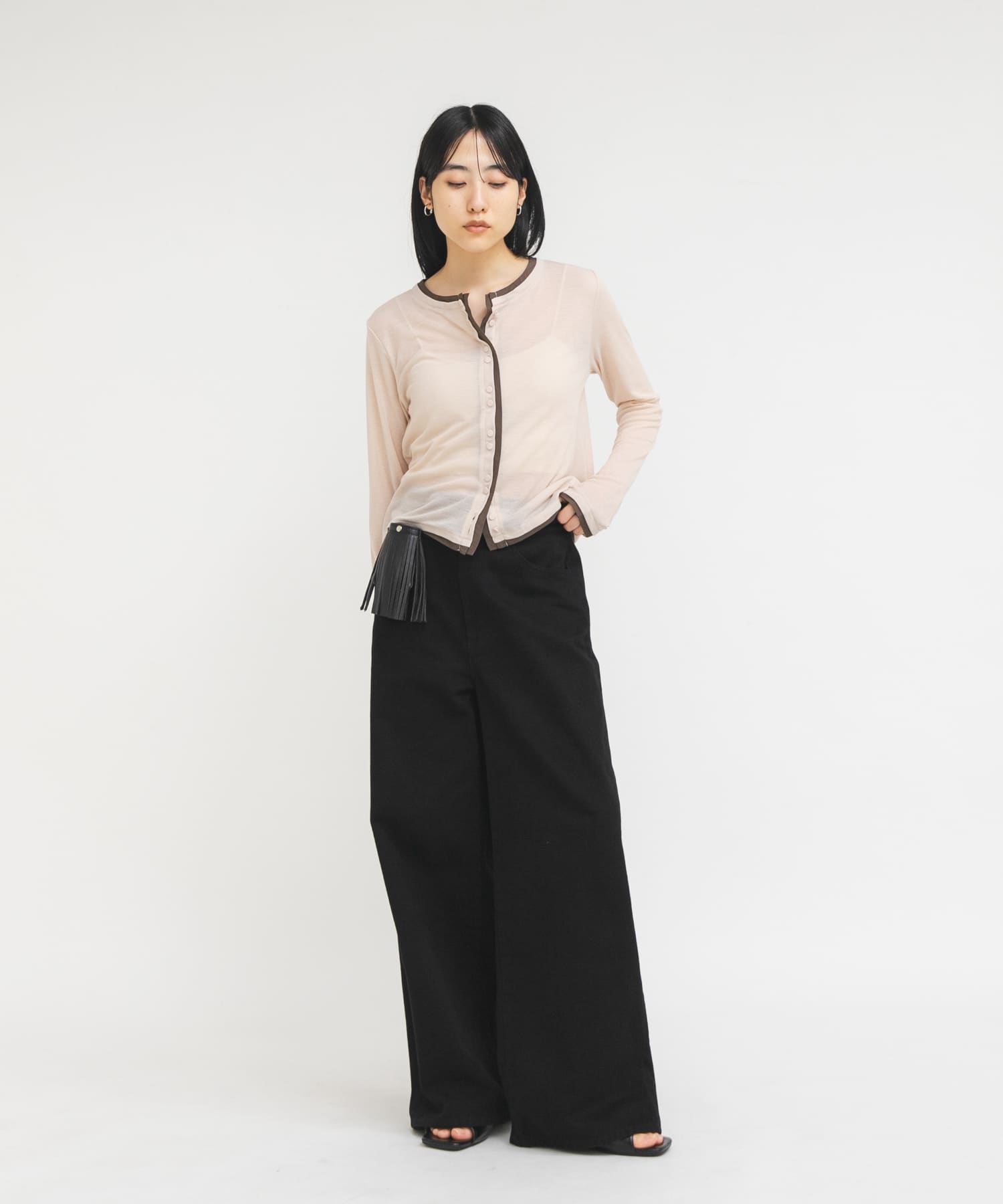 身長 : 160cm サイズ : one