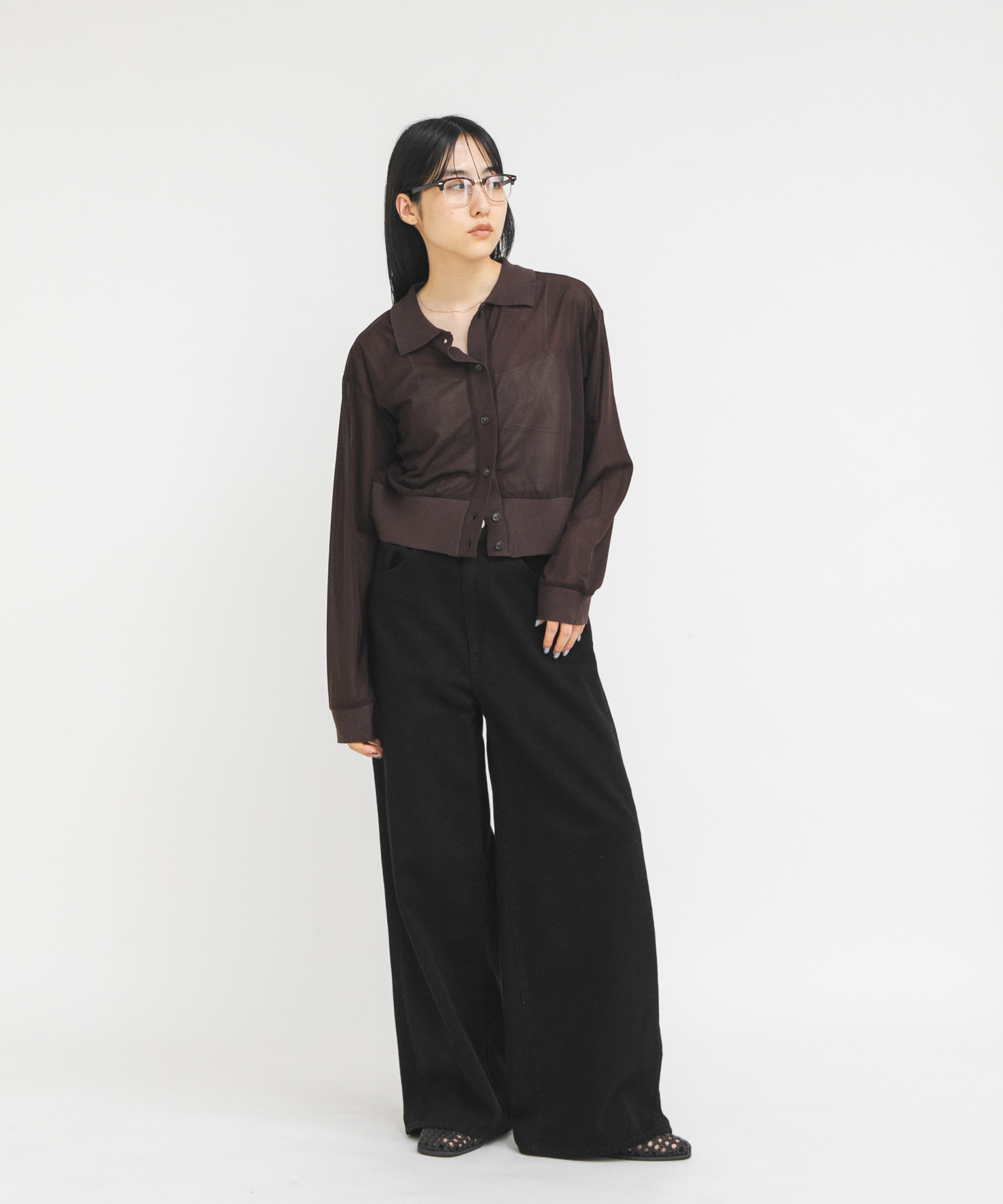 身長 : 160cm サイズ : one