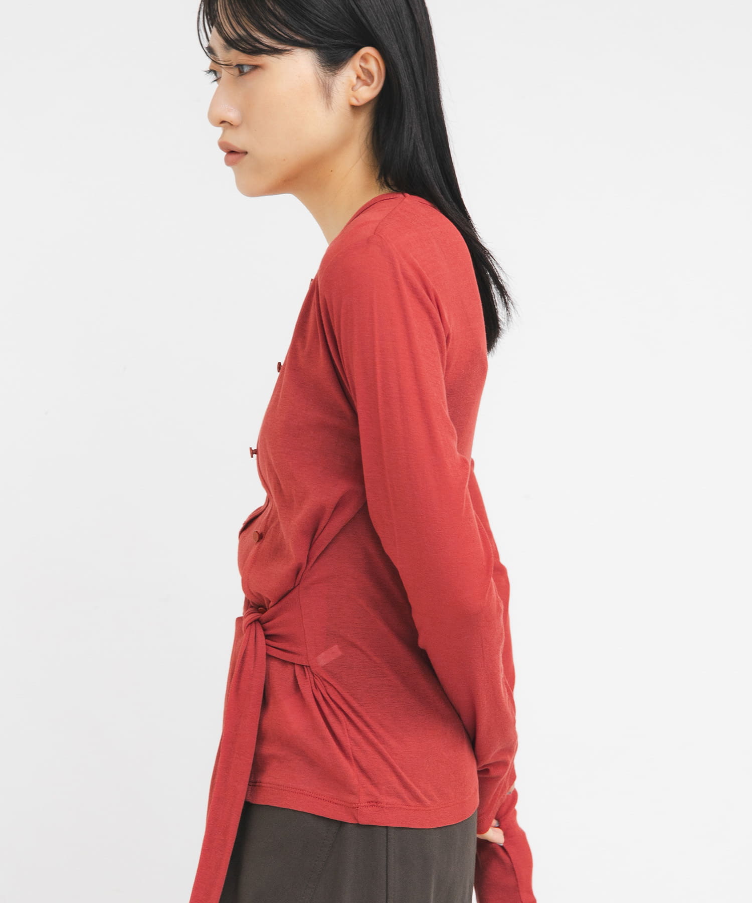 身長：160cm サイズ：one