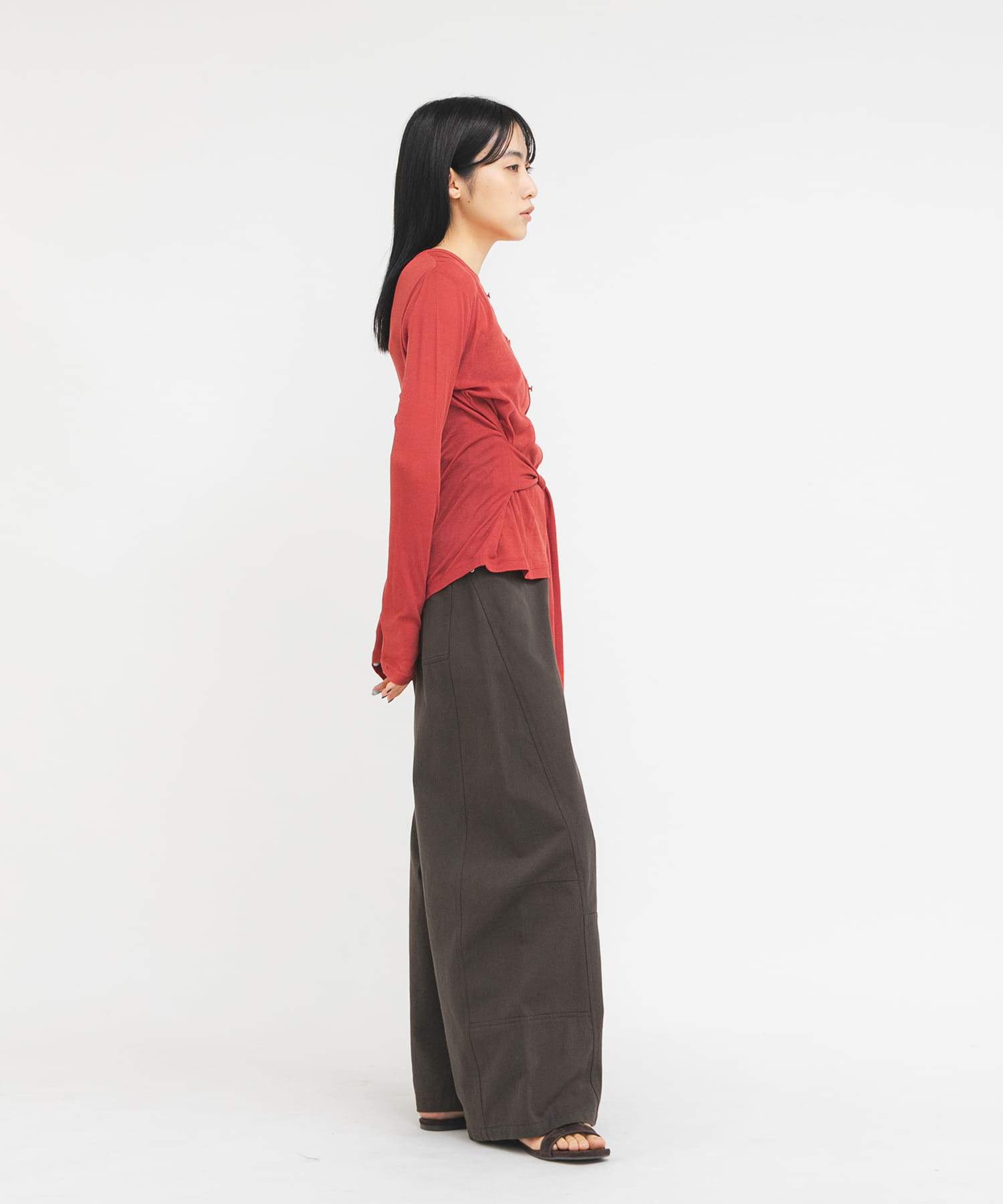 身長：160cm サイズ：one