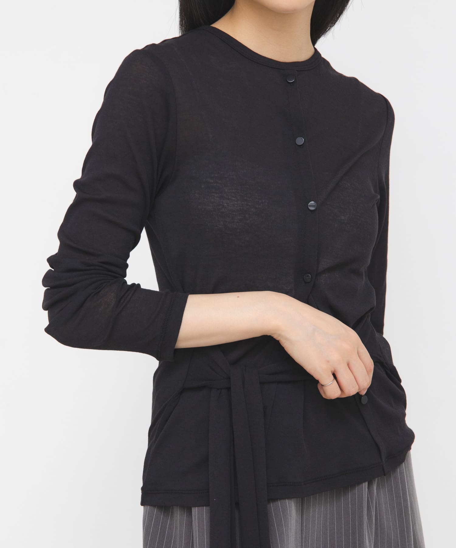 身長：160cm サイズ：one