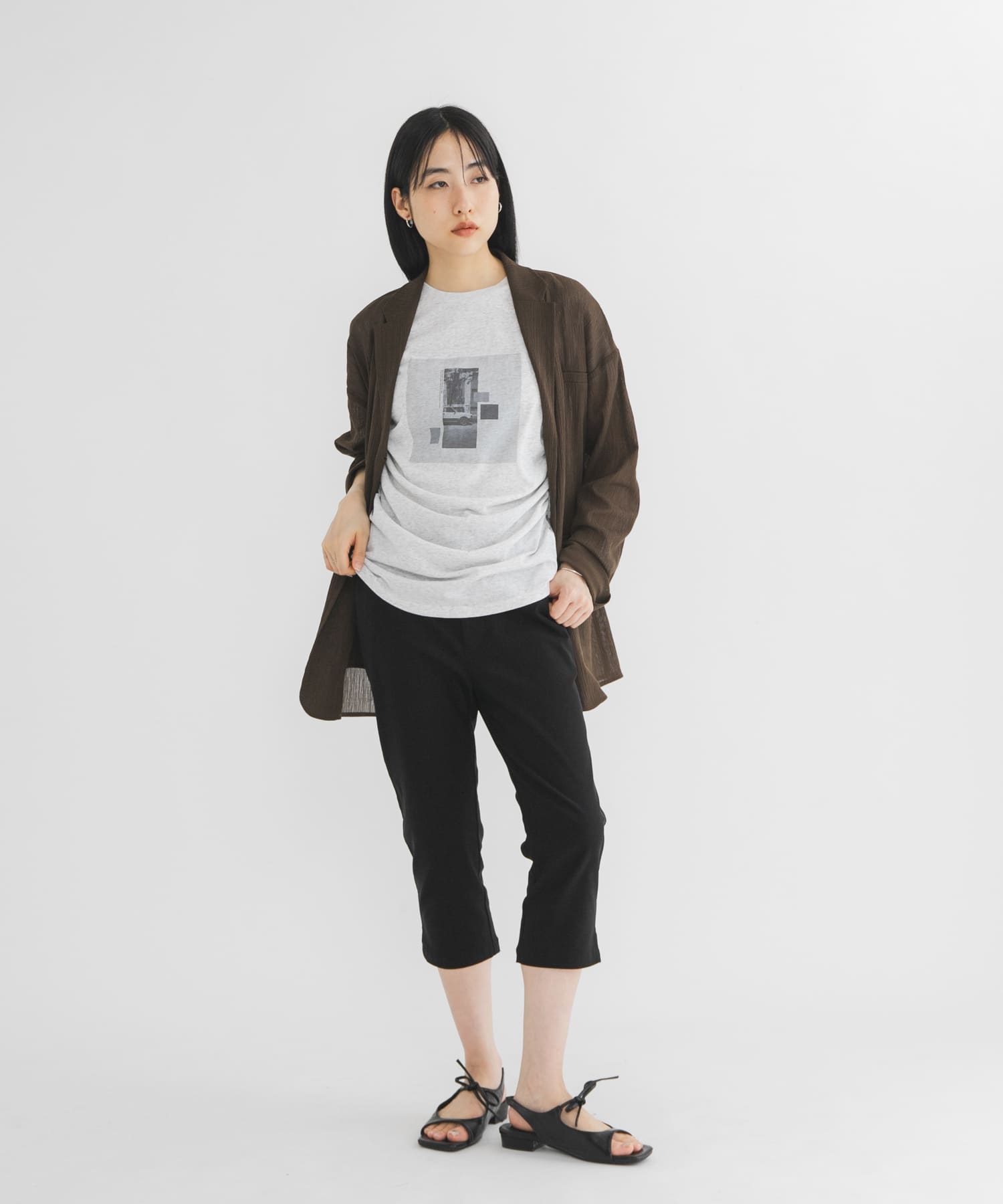 身長：160cm サイズ：one