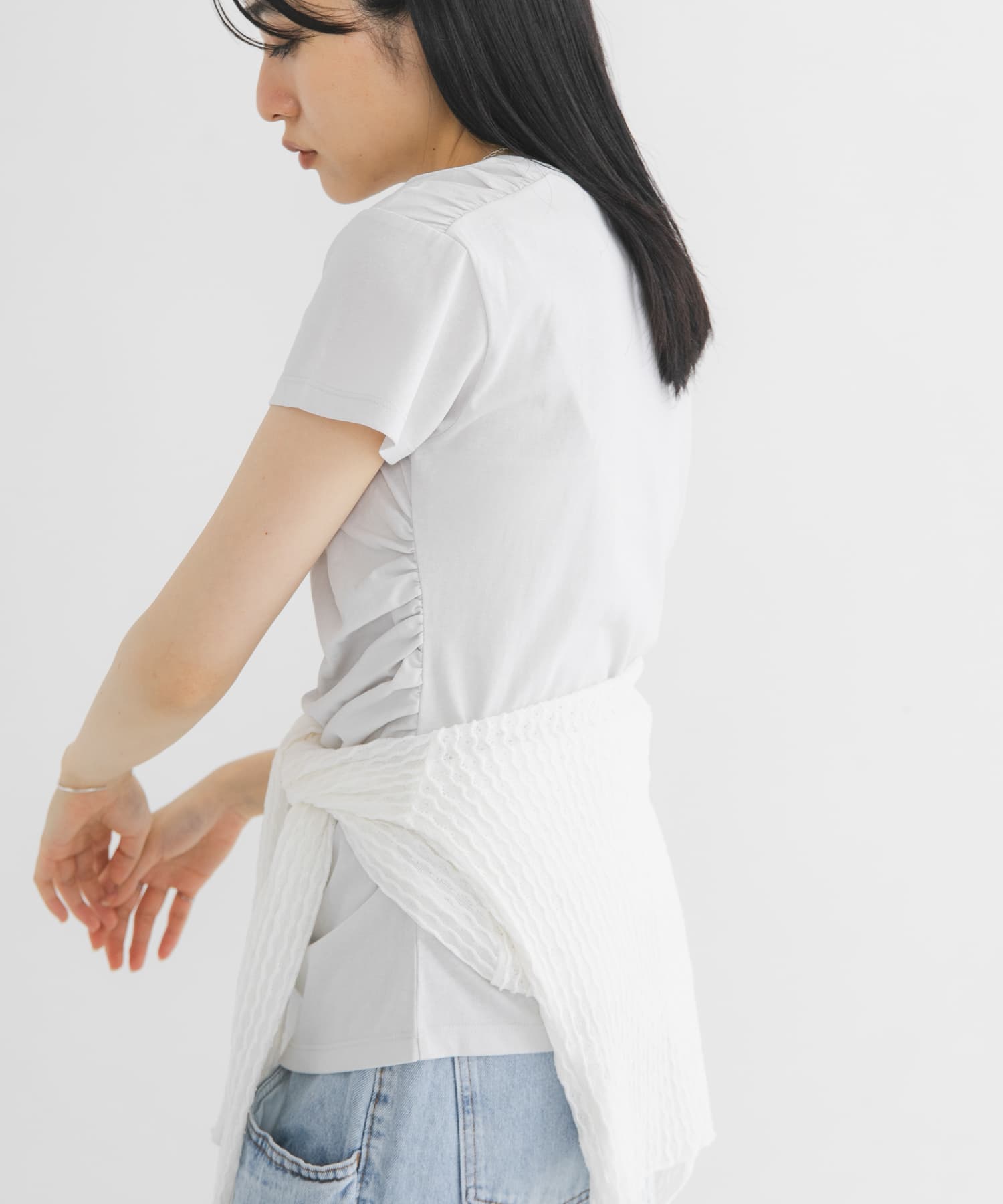 身長：160cm サイズ：one