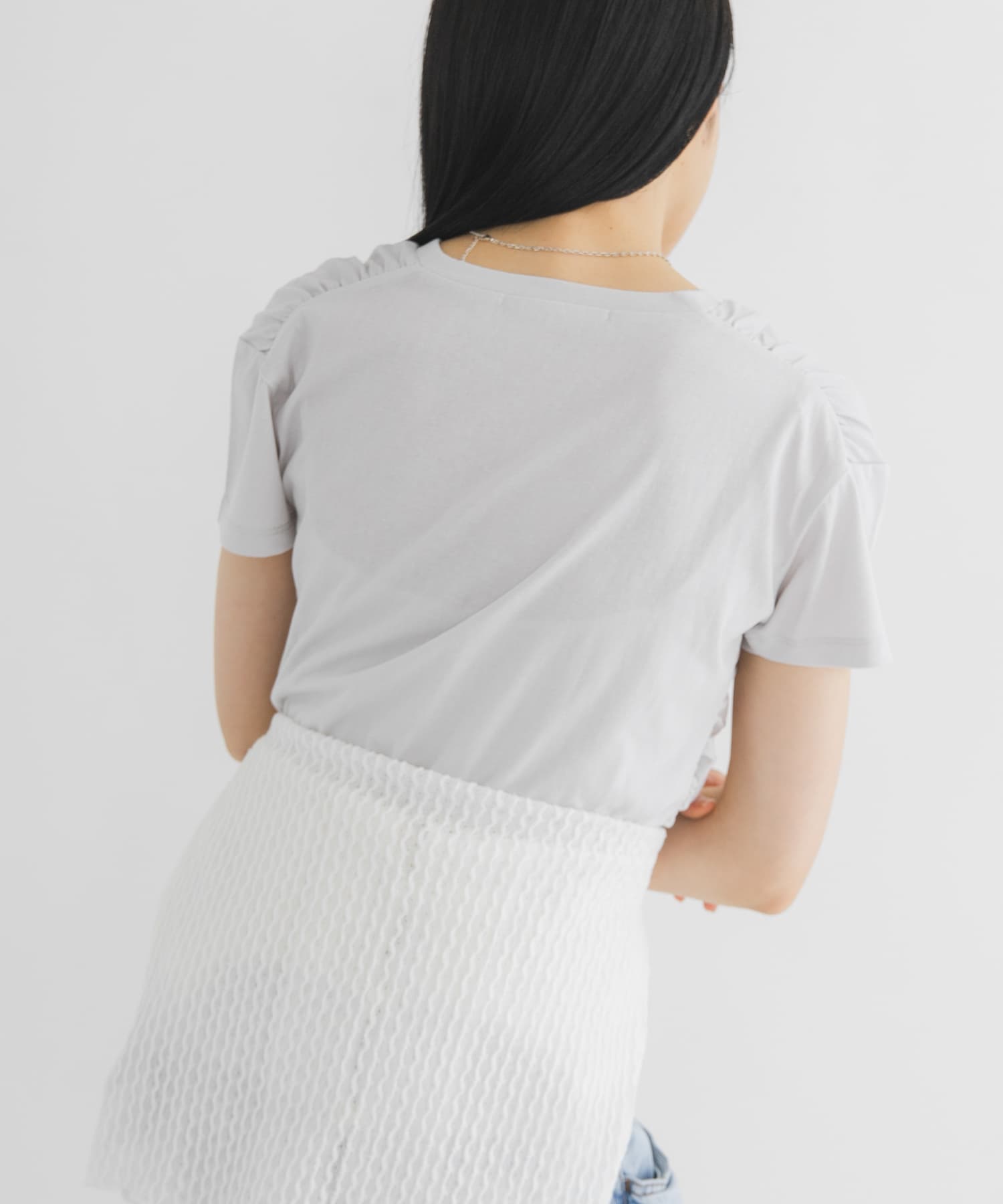 身長：160cm サイズ：one