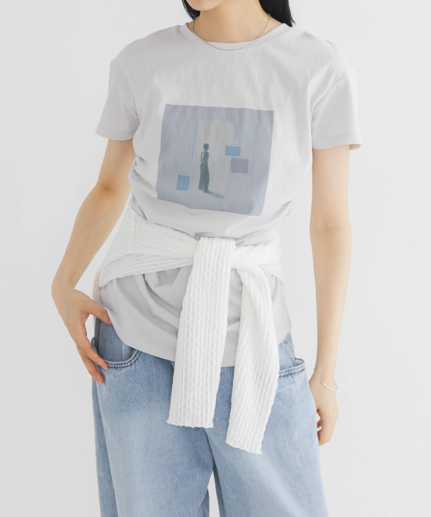 身長：160cm サイズ：one