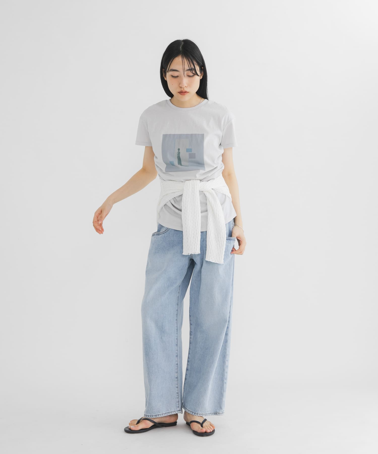 身長：160cm サイズ：one