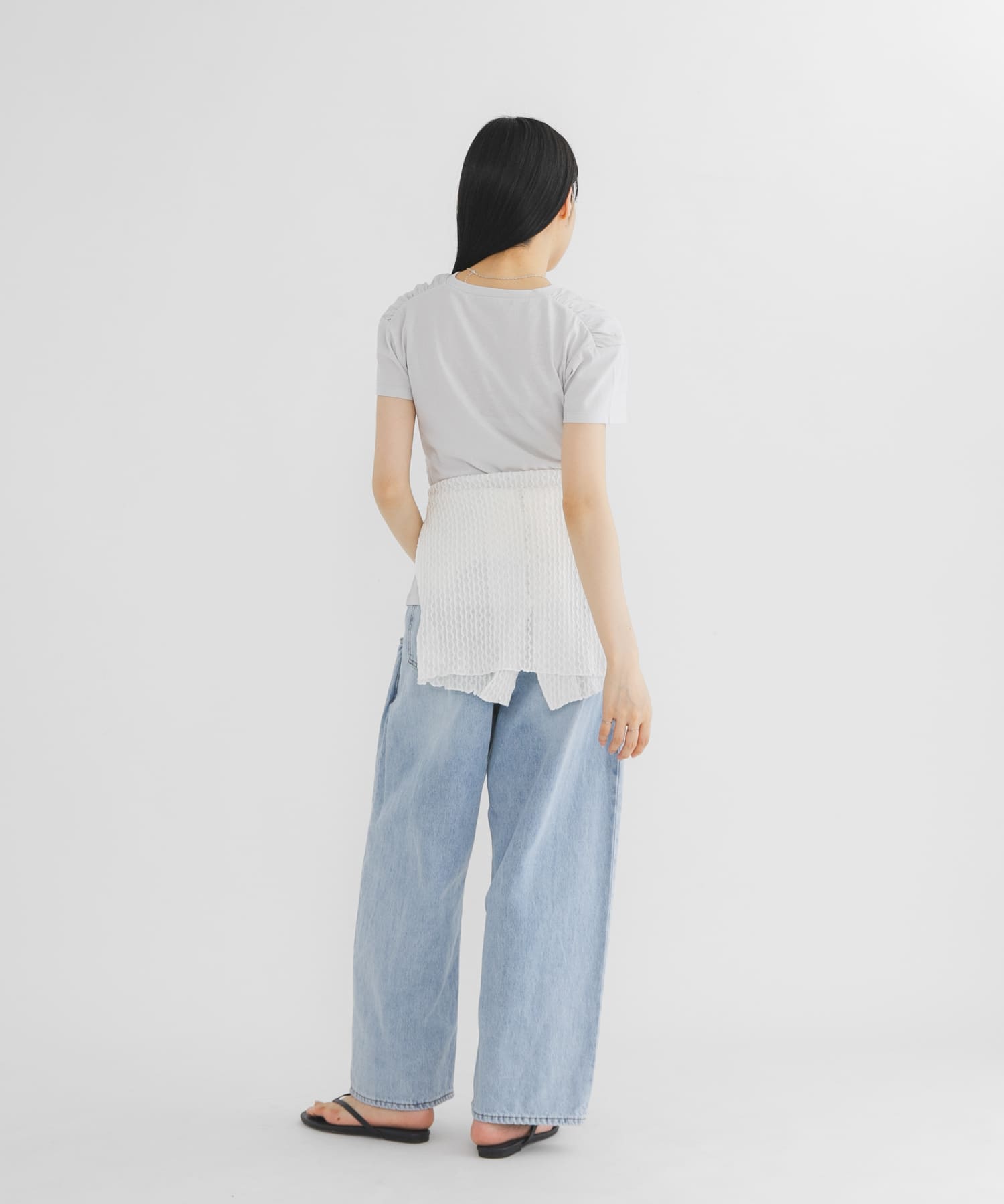 身長：160cm サイズ：one