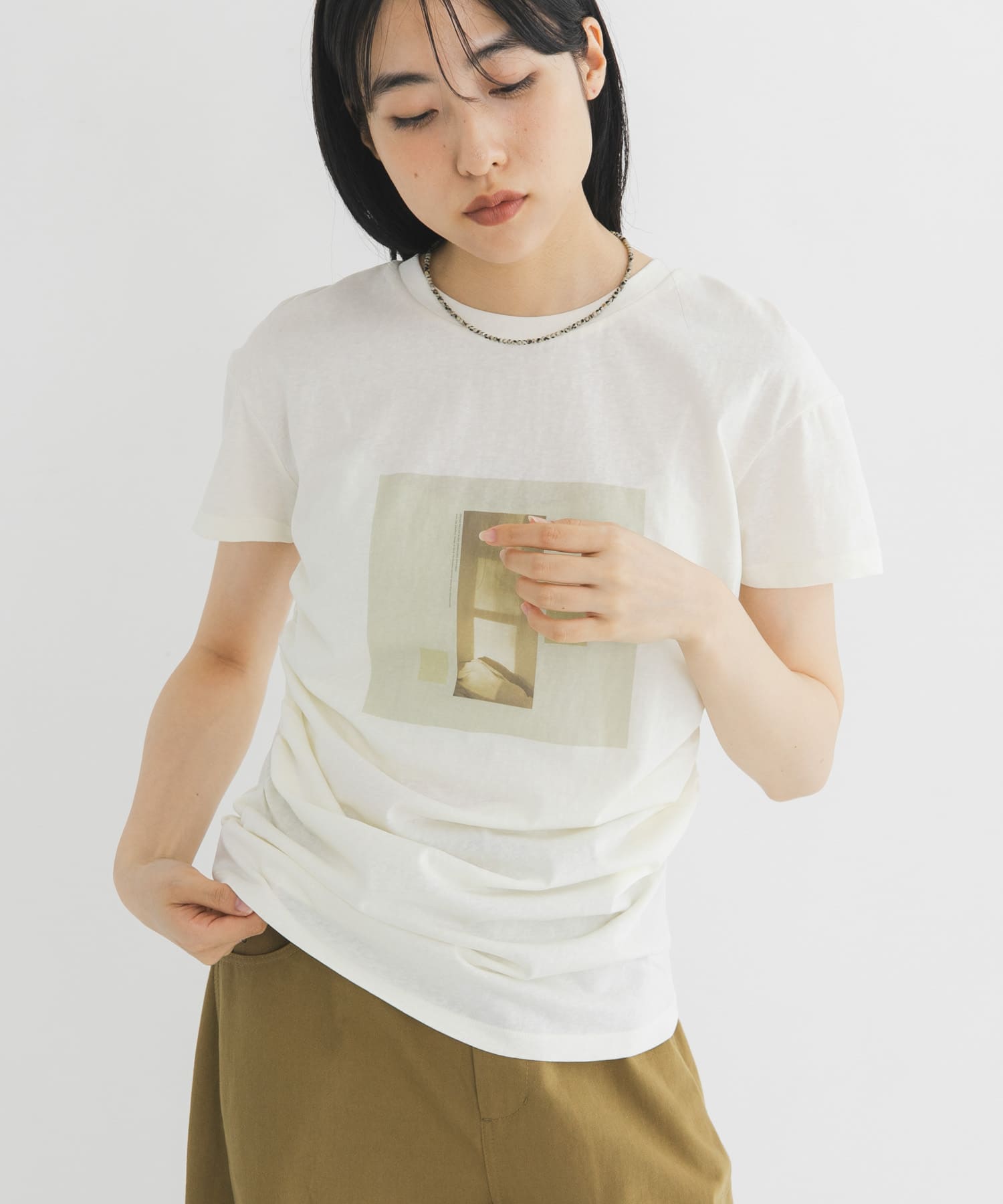 身長：160cm サイズ：one