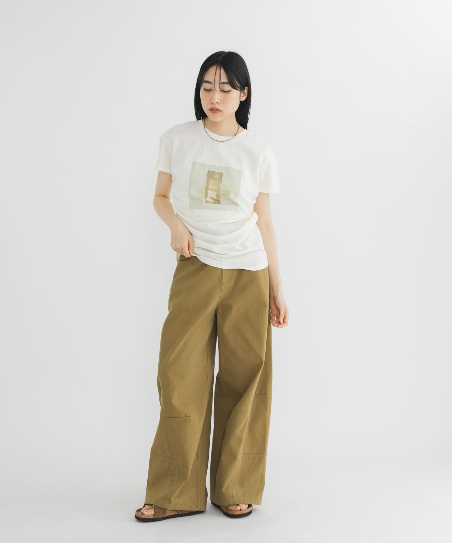 身長：160cm サイズ：one