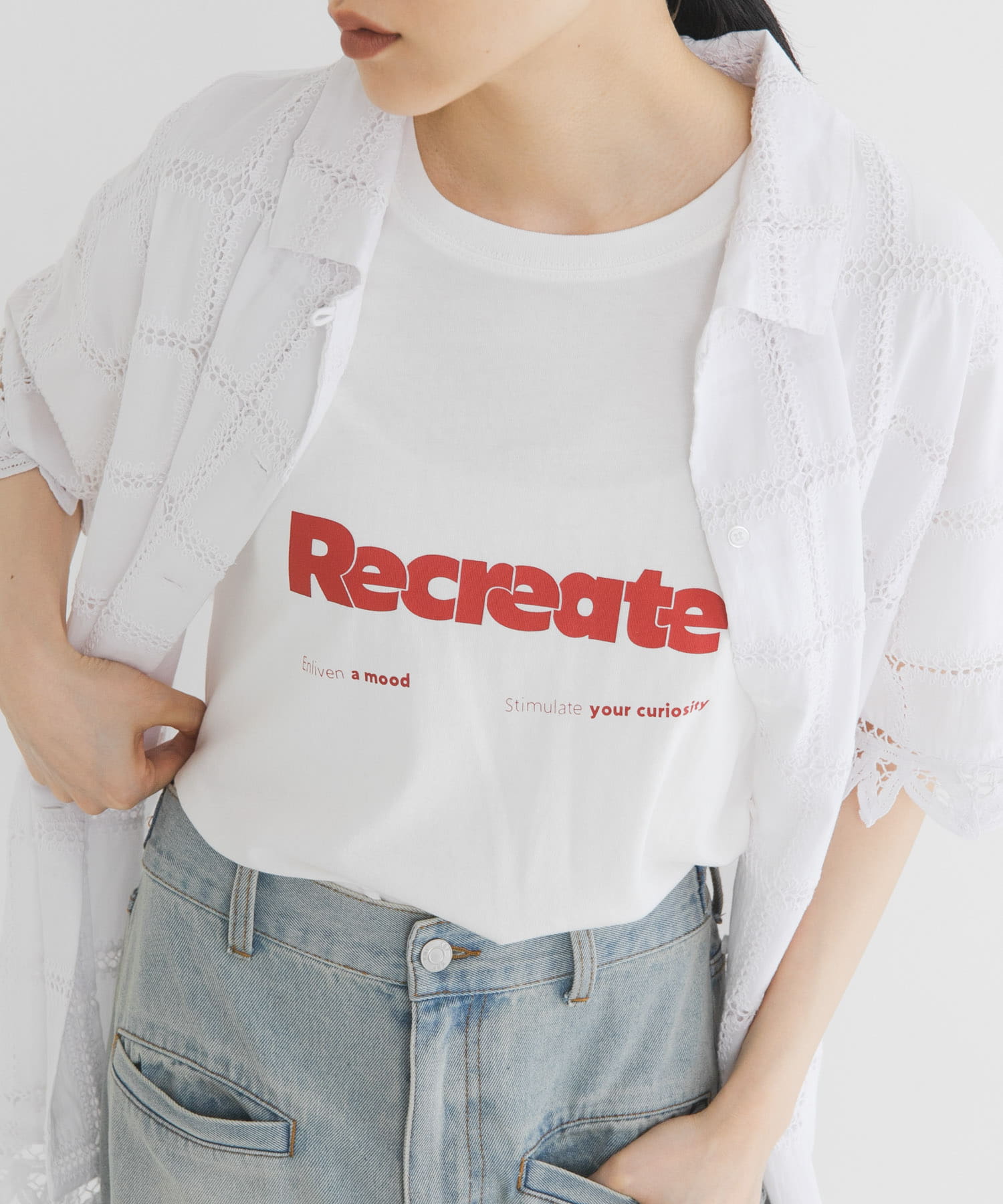 ロゴプリントTEE