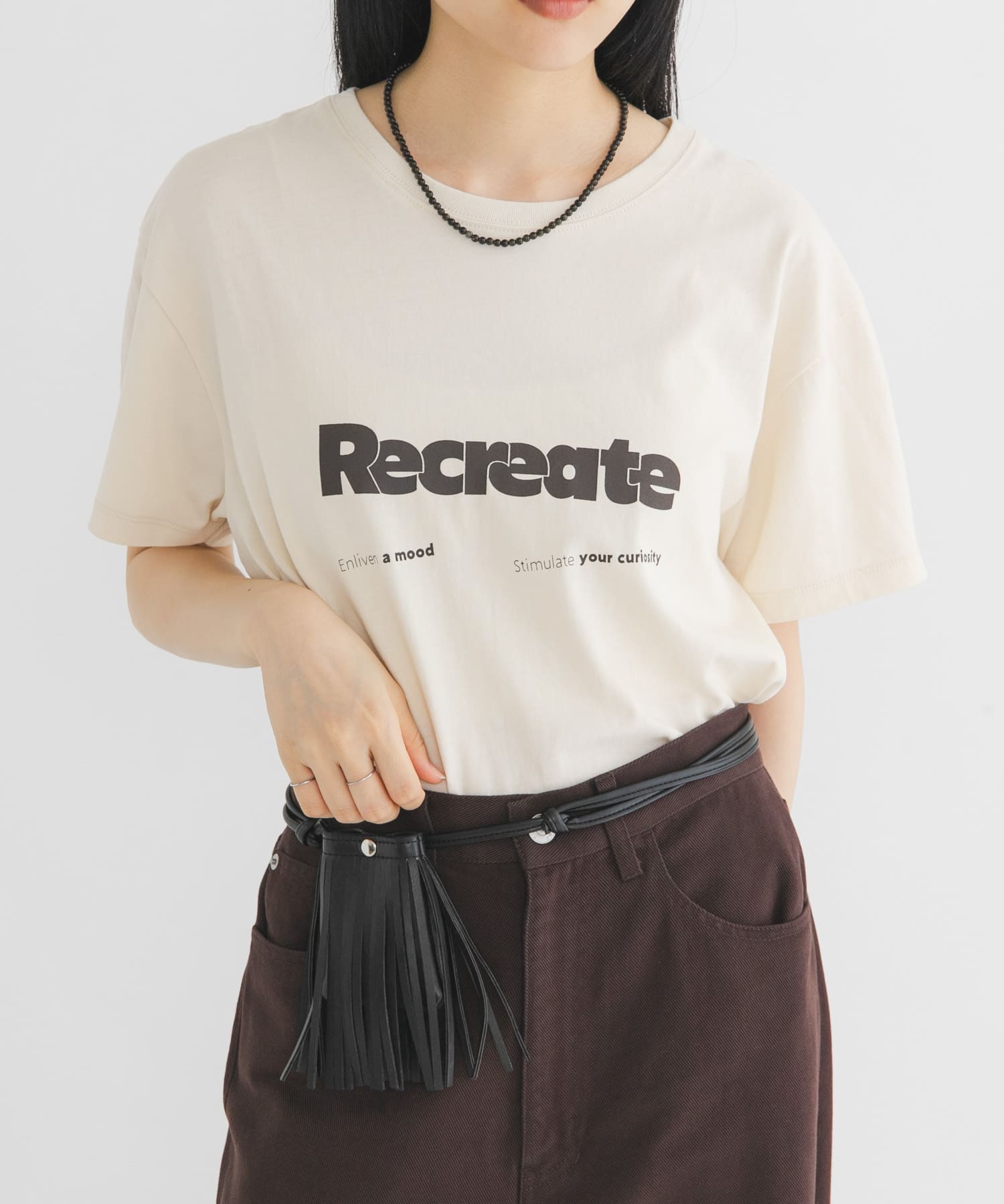 ロゴプリントTEE