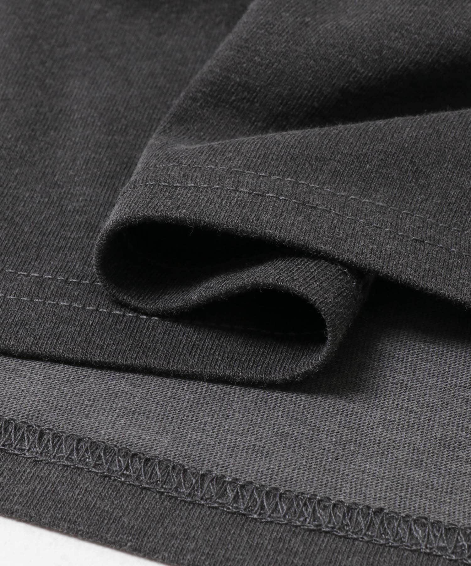 オーバーサイズプリントTEE CHARCOAL One
