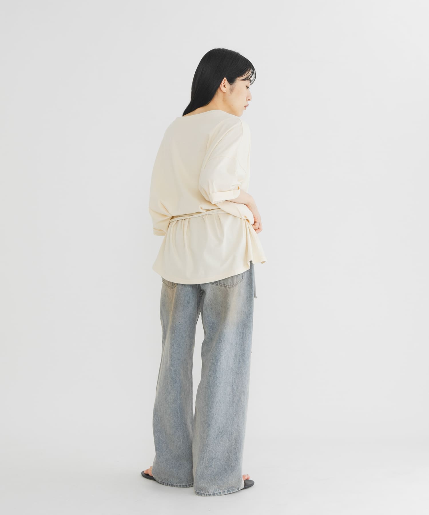 身長：160cm サイズ：one