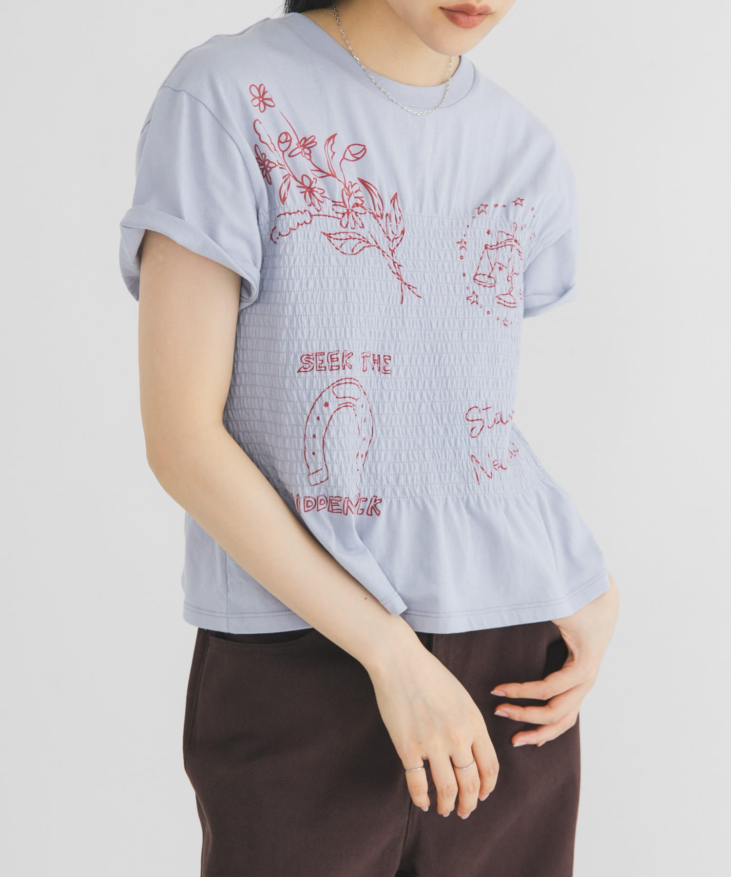 身長：160cm サイズ：one