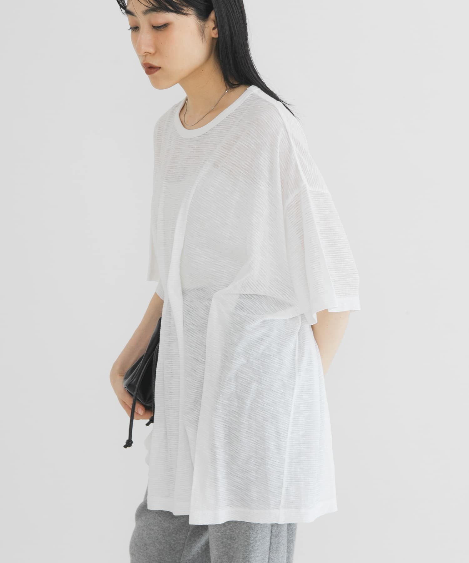 身長 : 160cm サイズ : one