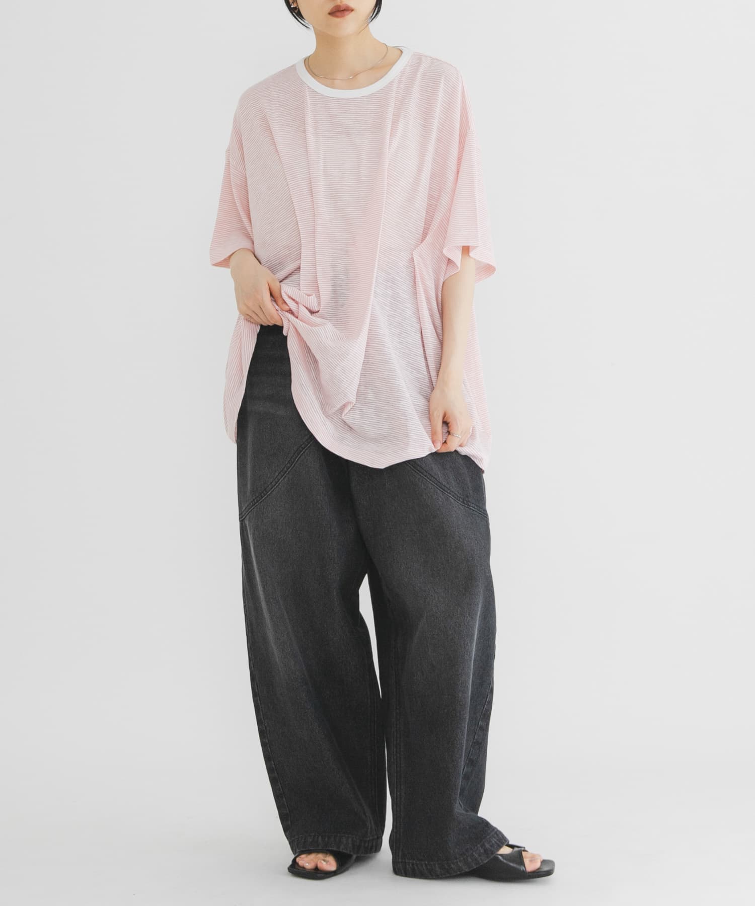 身長 : 160cm サイズ : one