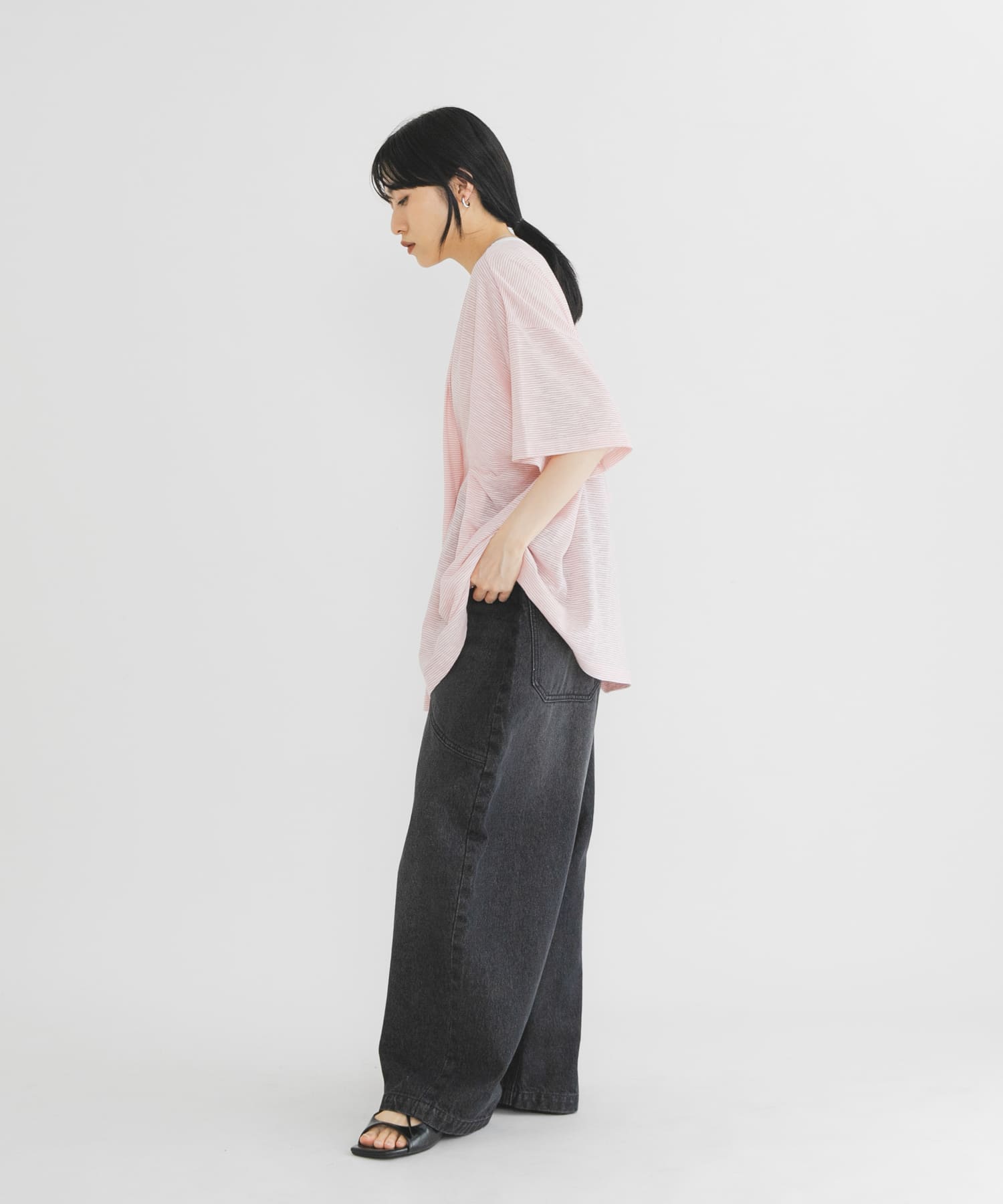 身長 : 160cm サイズ : one