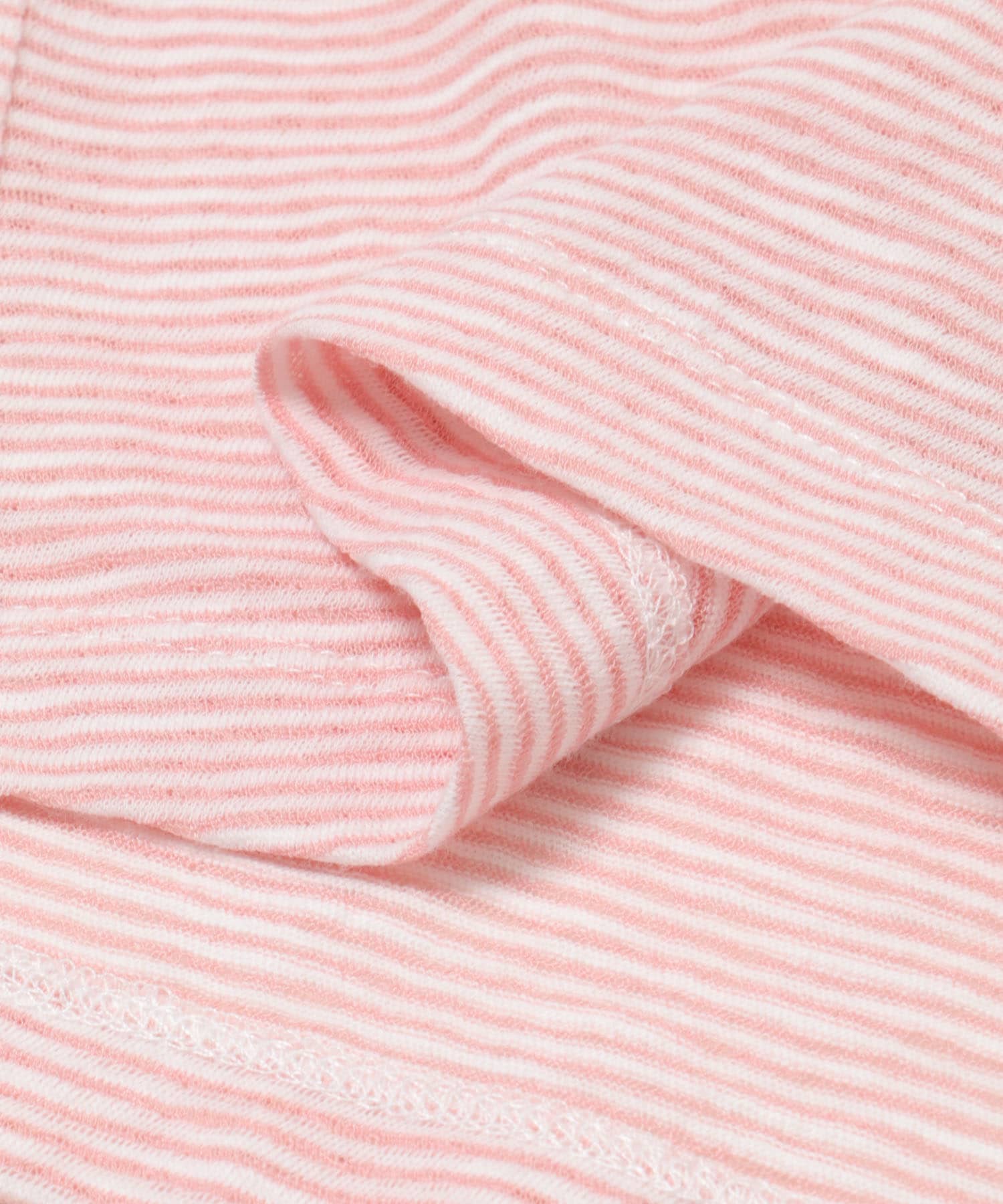 ランダムタックボーダーTEE PINK×OFF One
