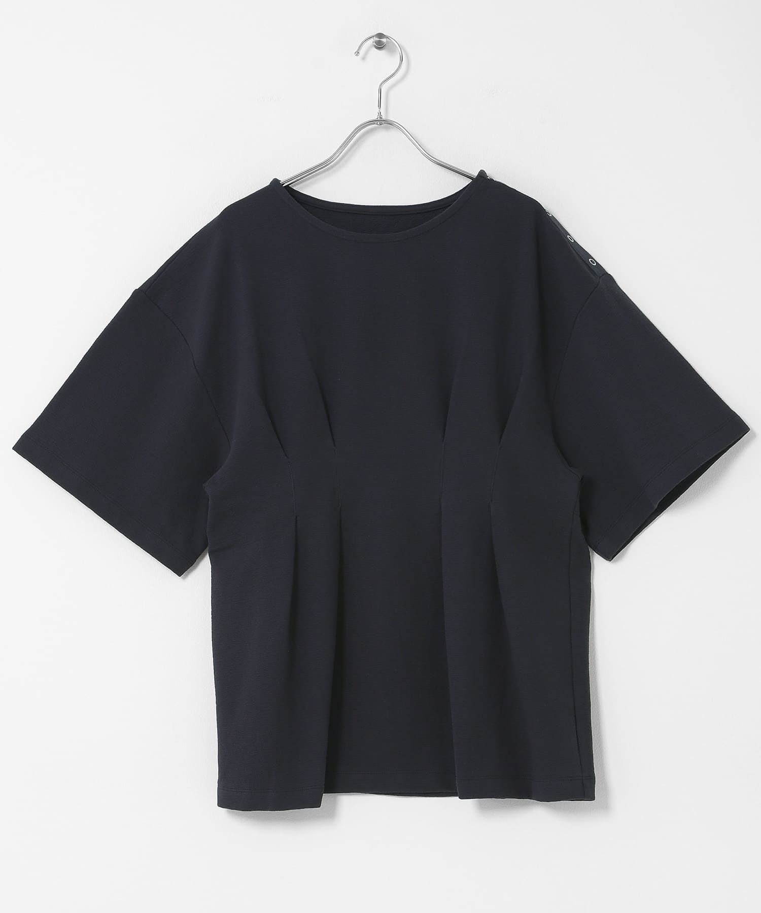 スナップショルダールーズTEE NAVY One